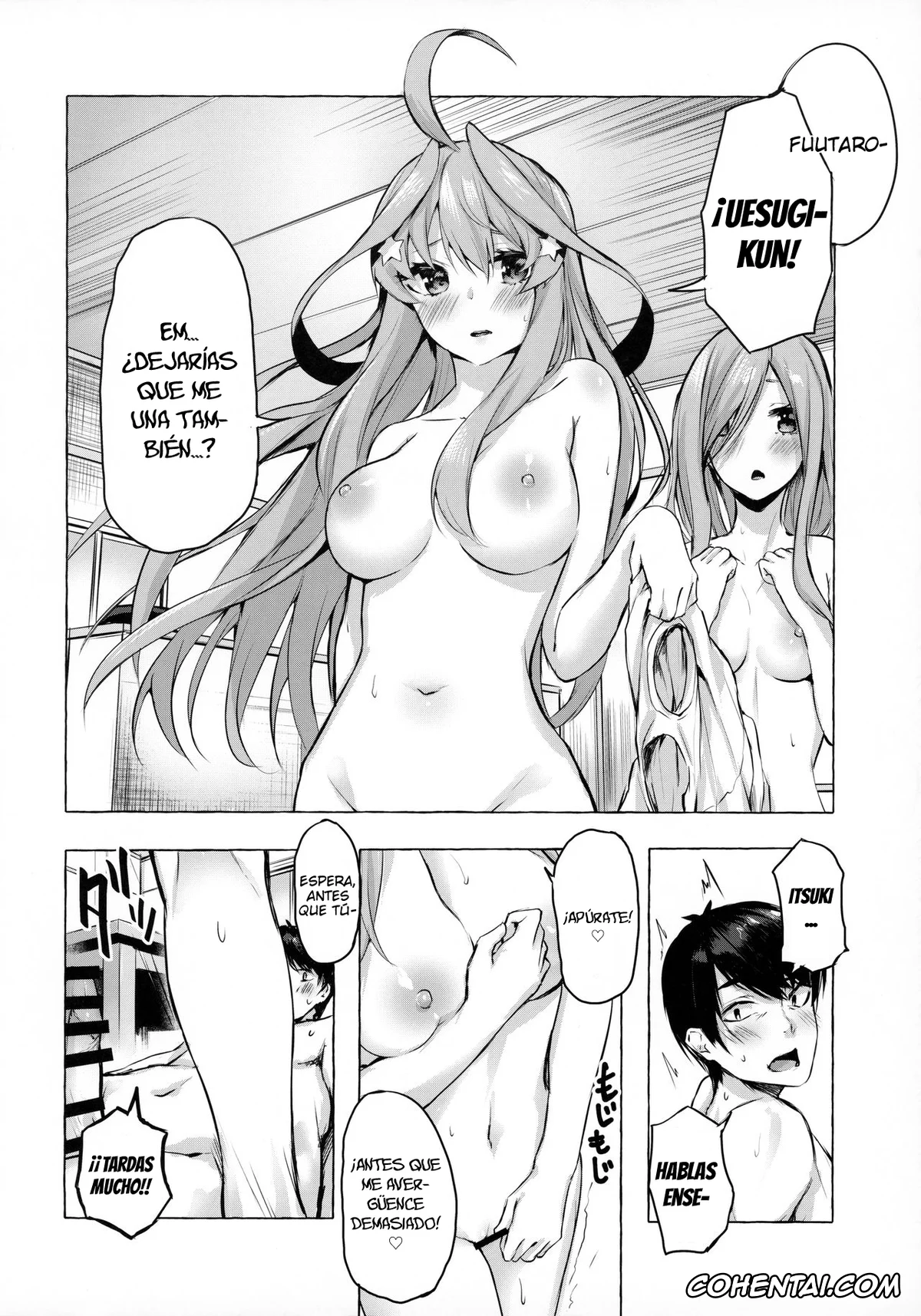 Gotoubun No Hanayome | The Quintessential Quintuplets xxx, Fuutarou Uesugi xxx, Ichika Nakano xxx, Itsuki Nakano xxx, Miku Nakano xxx, Nino Nakano xxx, Yotsuba Nakano xxx, Hanayome no Kakuritsu (Gotoubun no Hanayome), pagina 22
