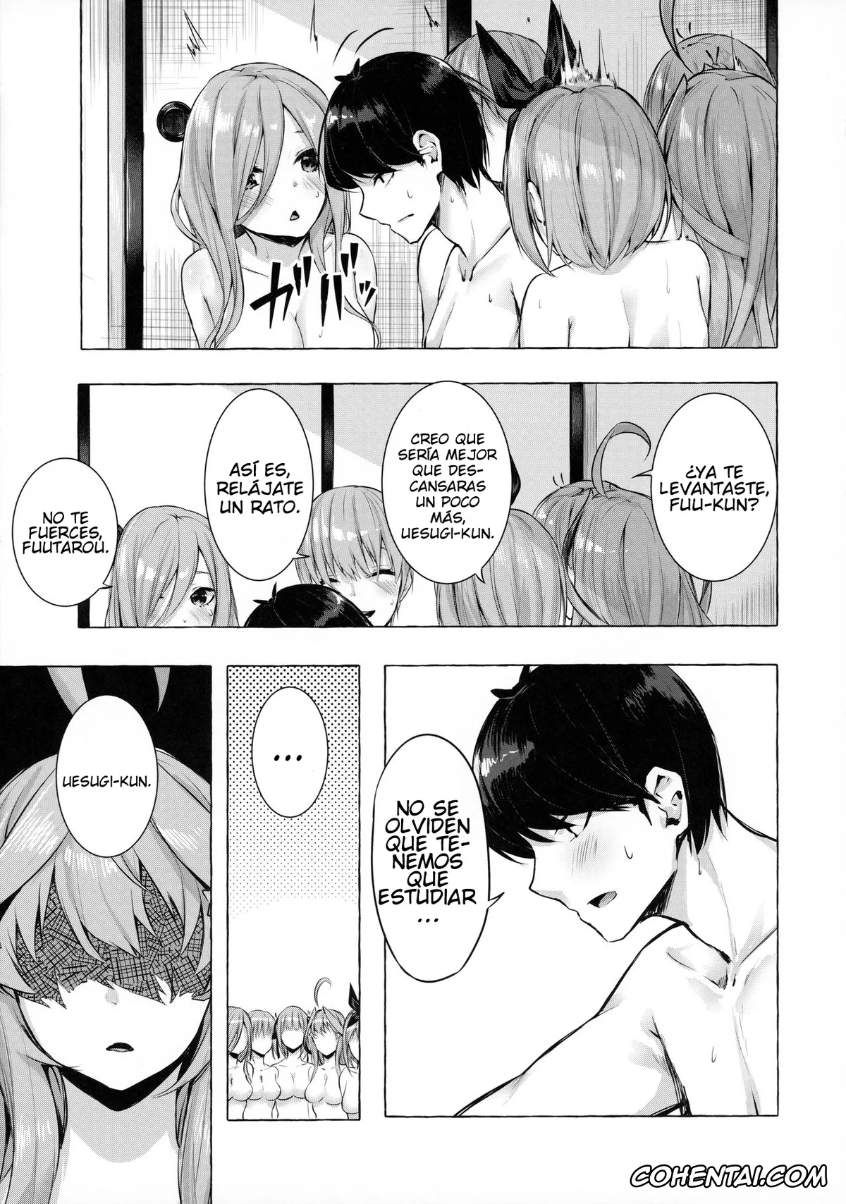 Gotoubun No Hanayome | The Quintessential Quintuplets porno, Fuutarou Uesugi porno, Ichika Nakano porno, Itsuki Nakano porno, Miku Nakano porno, Nino Nakano porno, Yotsuba Nakano porno, Hanayome no Kakuritsu (Gotoubun no Hanayome), pagina 35