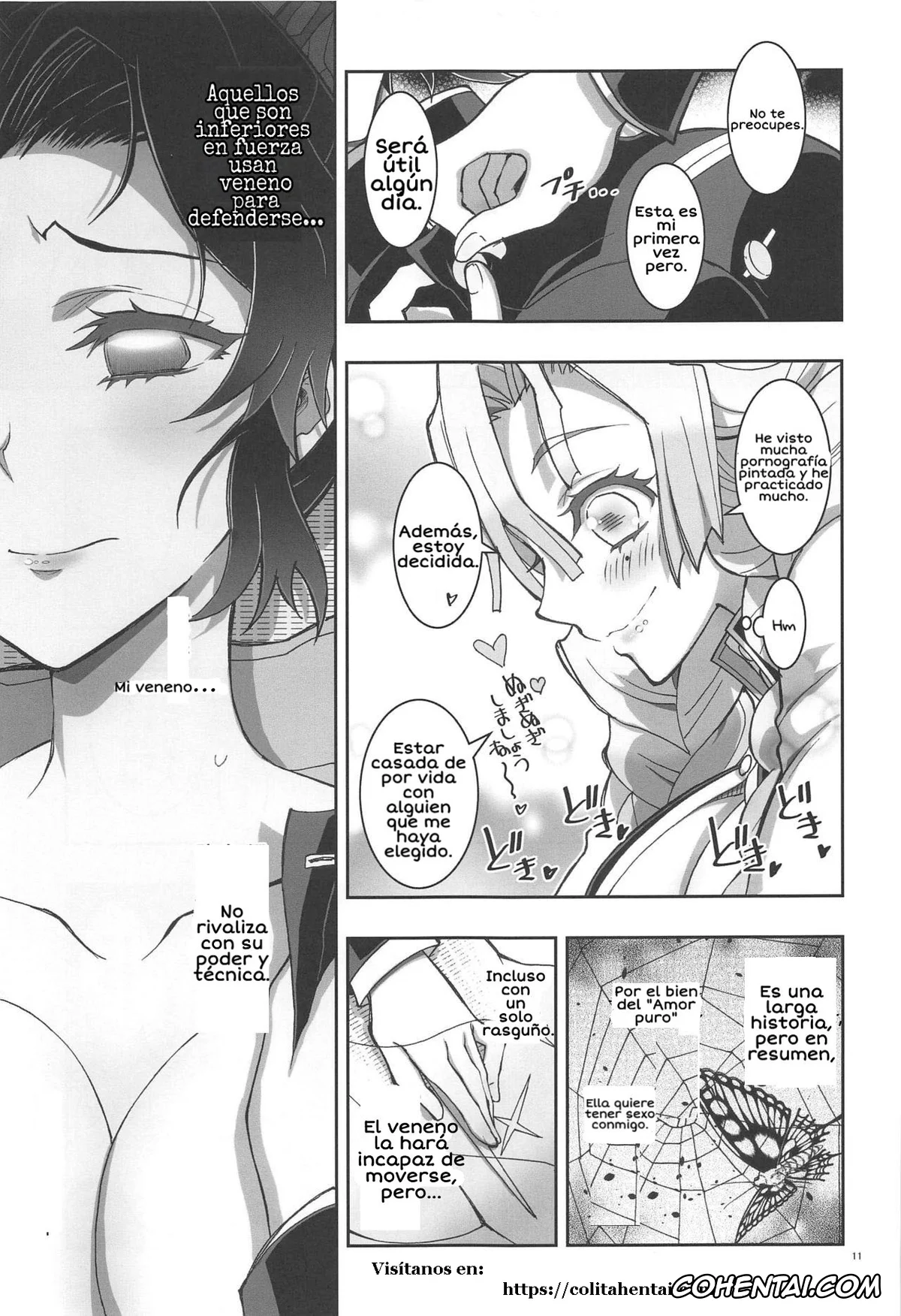 Kimetsu No Yaiba | Demon Slayer xxx, Mitsuri Kanroji xxx, Shinobu Kochou xxx, Mushi x Koi LOVERS (Kimetsu no Yaiba), pagina 10
