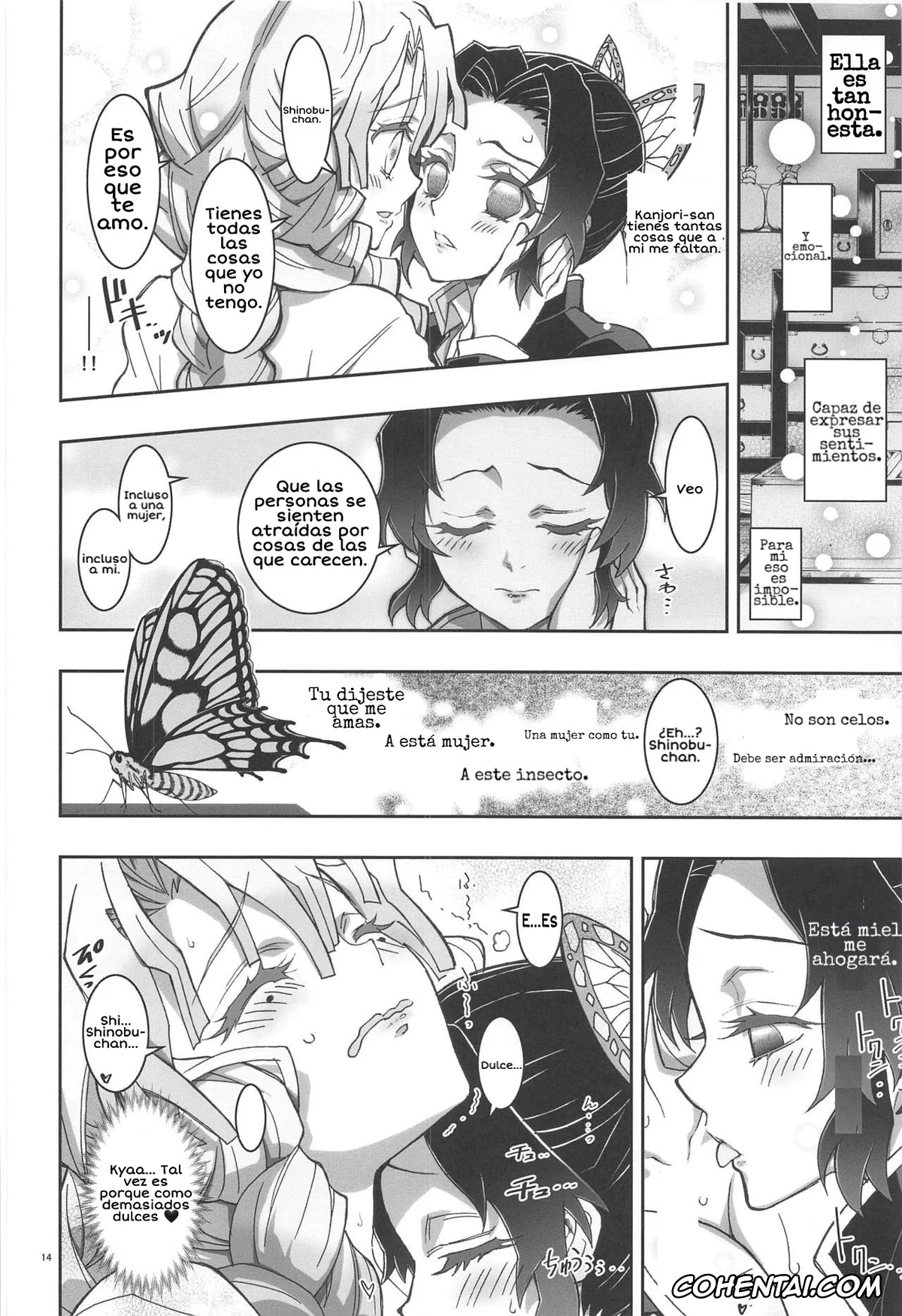 Kimetsu No Yaiba | Demon Slayer xxx, Mitsuri Kanroji xxx, Shinobu Kochou xxx, Mushi x Koi LOVERS (Kimetsu no Yaiba), pagina 13