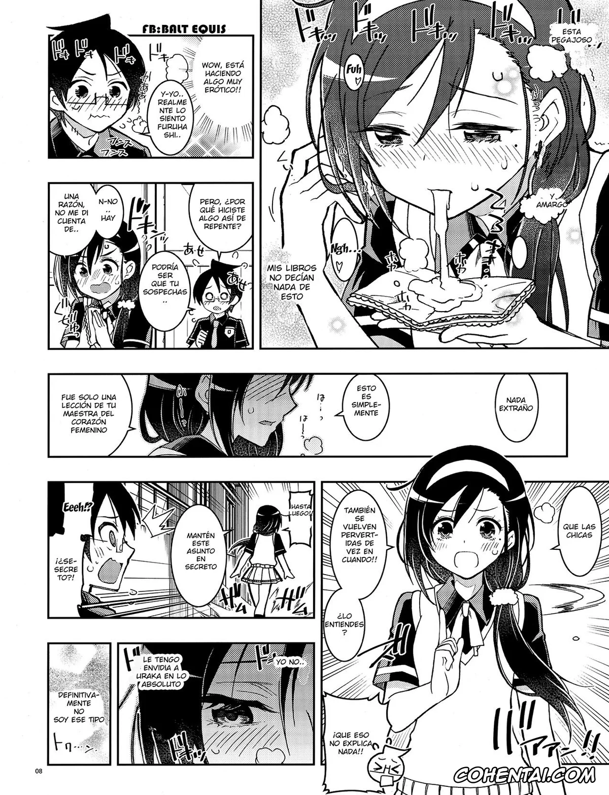 Bokutachi wa Benkyou ga Dekinai xxx, BOKUTACHIHA FUMINOMO ASUMIMO KAWAII (Bokutachi wa Benkyou ga Dekinai), pagina 7