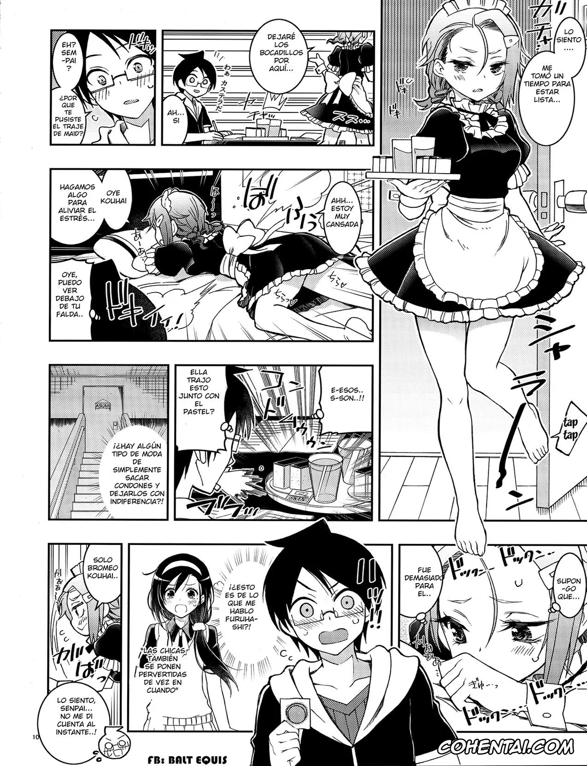 Bokutachi wa Benkyou ga Dekinai hentai, BOKUTACHIHA FUMINOMO ASUMIMO KAWAII (Bokutachi wa Benkyou ga Dekinai), pagina 9