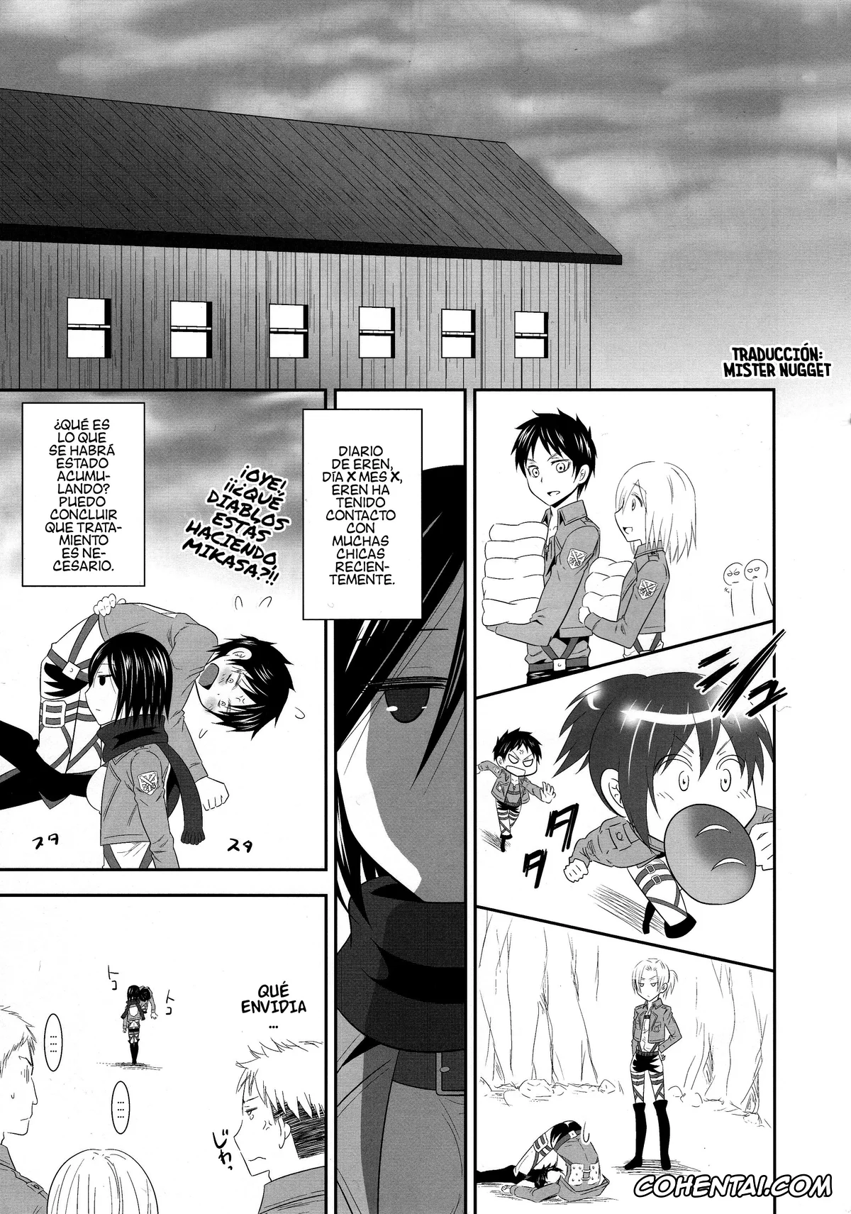 Shingeki No Kyojin | Attack On Titan hentai, Eren Jaeger hentai, Mikasa Ackerman hentai, Shingeki no Mikasa – attack on Mikasa (Shingeki no Kyojin), pagina 3
