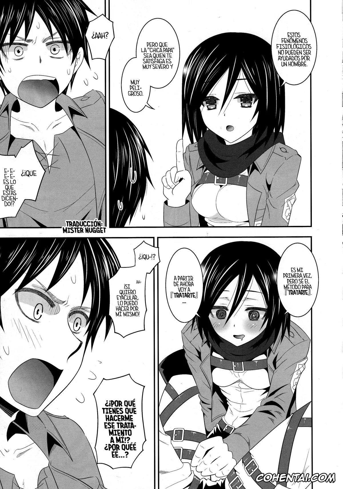 Shingeki No Kyojin | Attack On Titan porno, Eren Jaeger porno, Mikasa Ackerman porno, Shingeki no Mikasa – attack on Mikasa (Shingeki no Kyojin), pagina 5