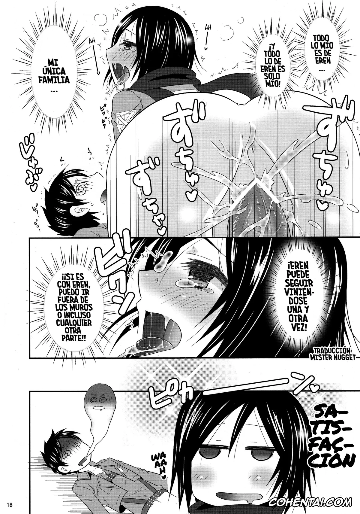 Shingeki No Kyojin | Attack On Titan hentai, Eren Jaeger hentai, Mikasa Ackerman hentai, Shingeki no Mikasa – attack on Mikasa (Shingeki no Kyojin), pagina 18