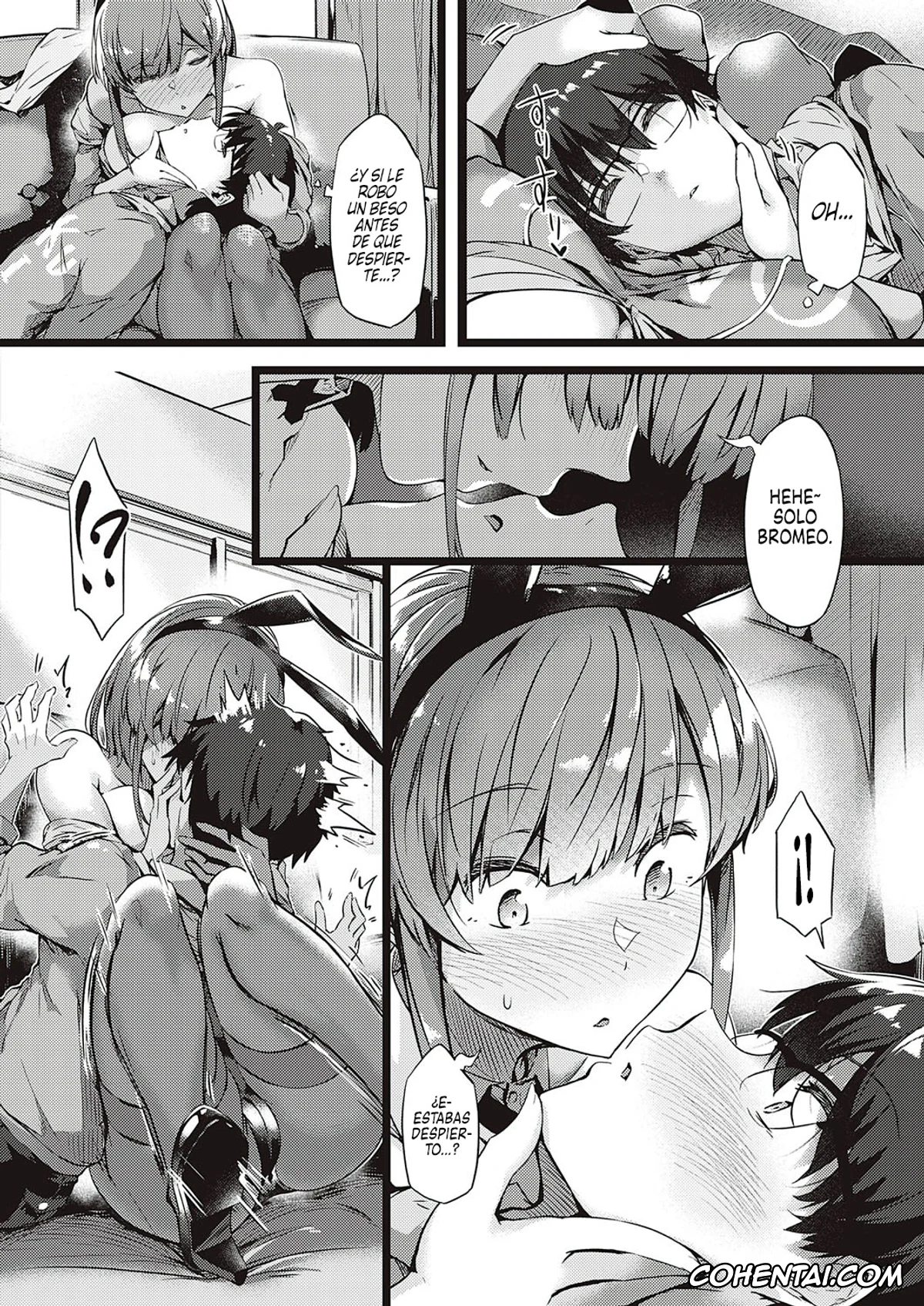 Revistas porno, COMIC ExE porno, Koisuru Usagi wa Abare Chichi (COMIC ExE 26), pagina 8
