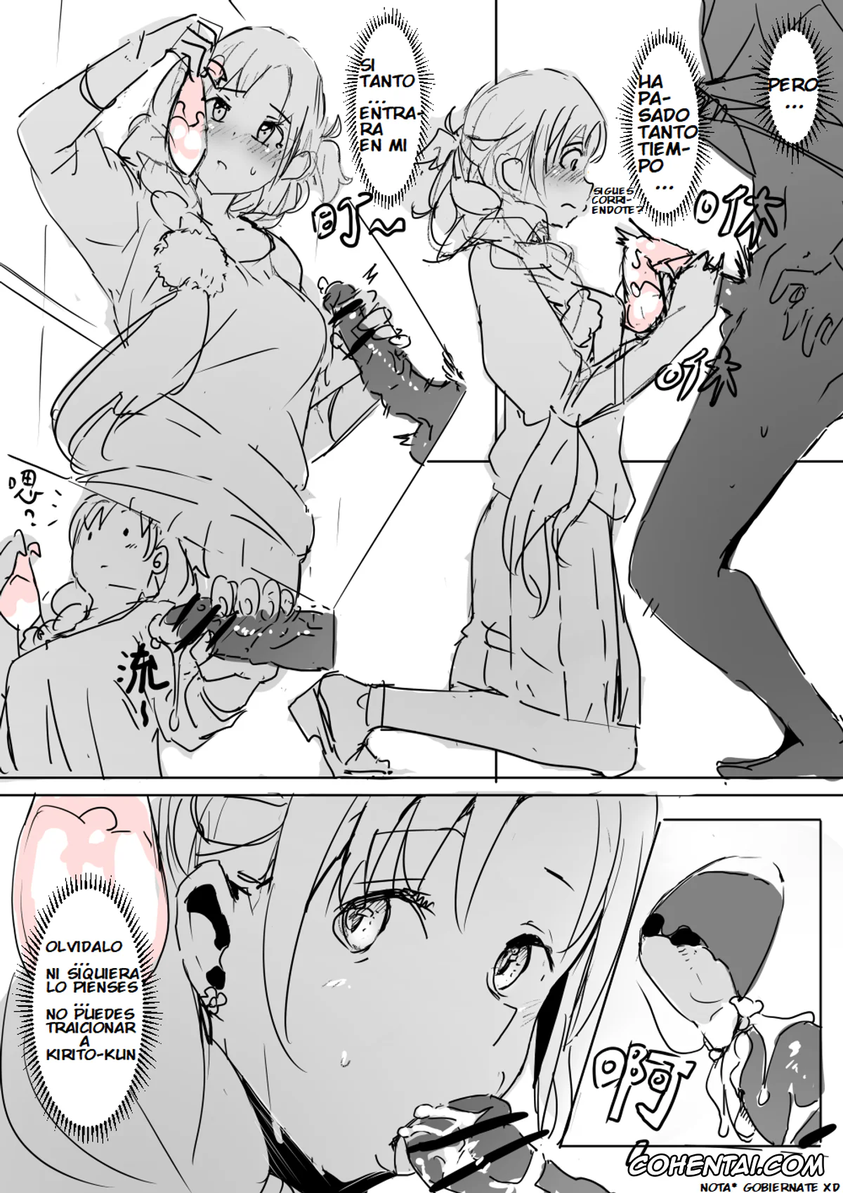 Sword Art Online xxx, Asuna Yuuki xxx, Ryoutarou Tsuboi | Klein xxx, Asuna (Sword Art Online), pagina 4