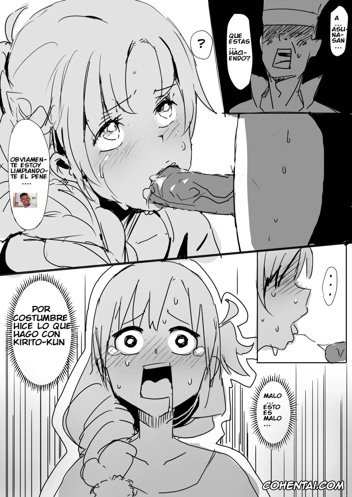 Sword Art Online porno, Asuna Yuuki porno, Ryoutarou Tsuboi | Klein porno, Asuna (Sword Art Online), pagina 5