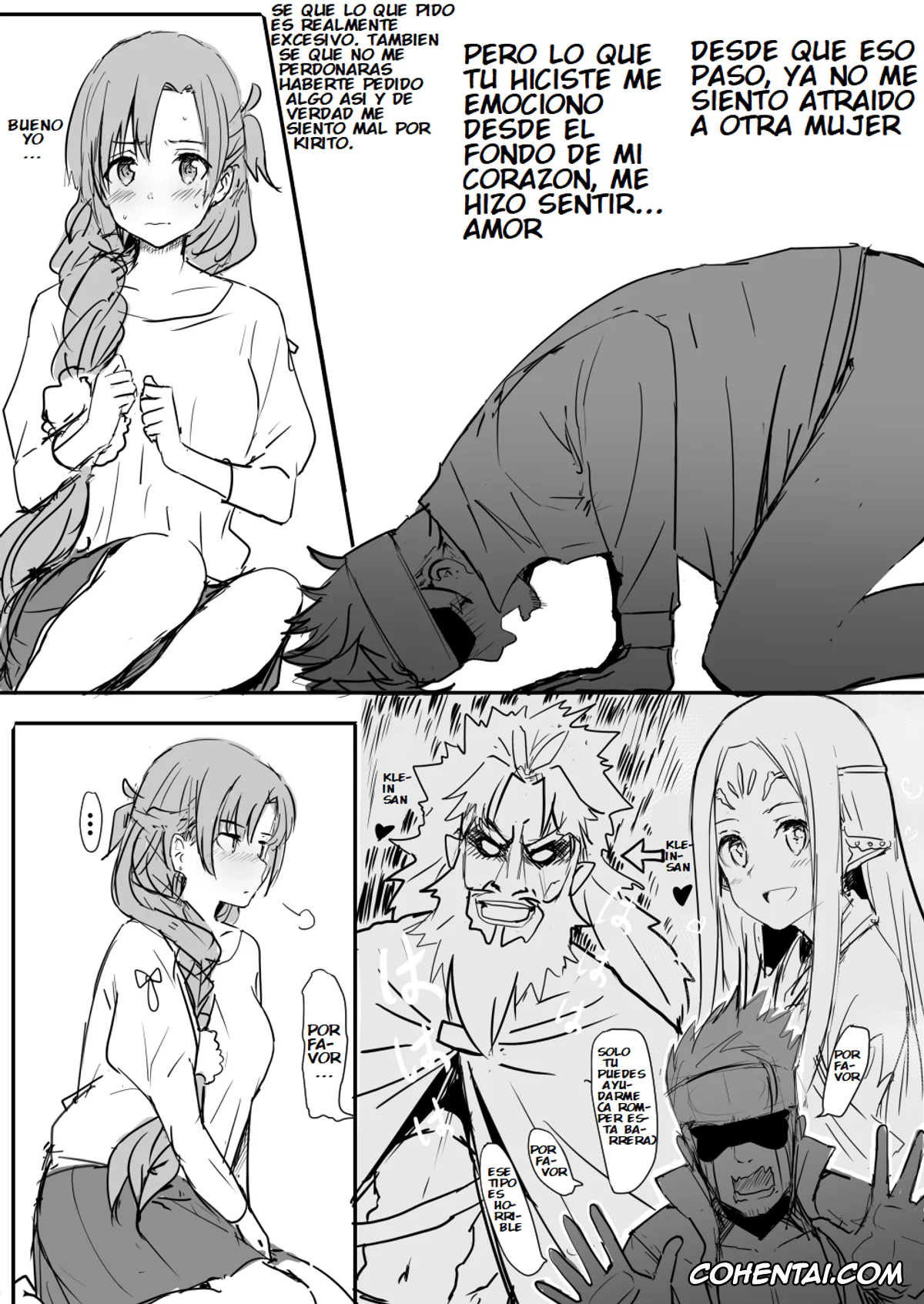 Sword Art Online porno, Asuna Yuuki porno, Ryoutarou Tsuboi | Klein porno, Asuna (Sword Art Online), pagina 8