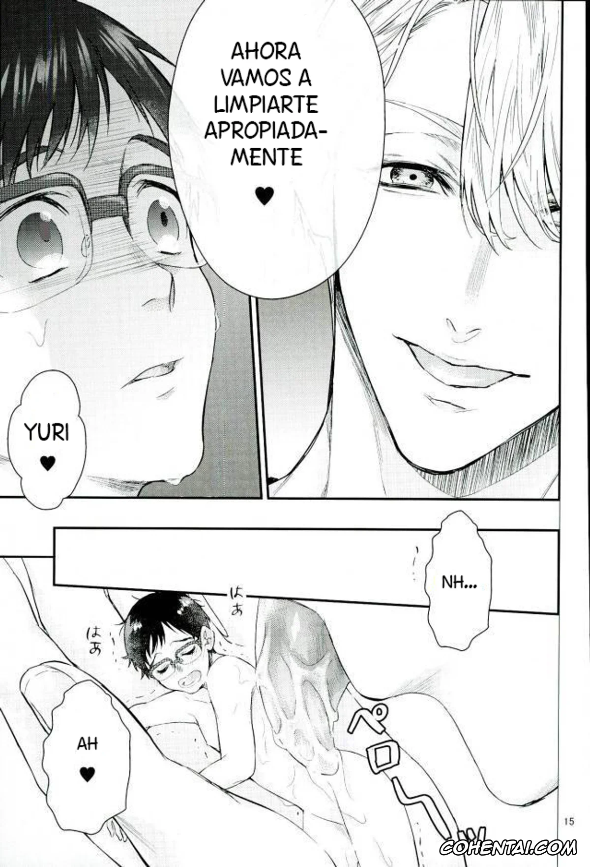 Yuri On Ice hentai, Victor Nikiforov hentai, Yuuri Katsuki hentai, Mashou no Katsudon (Yuri on Ice), pagina 12