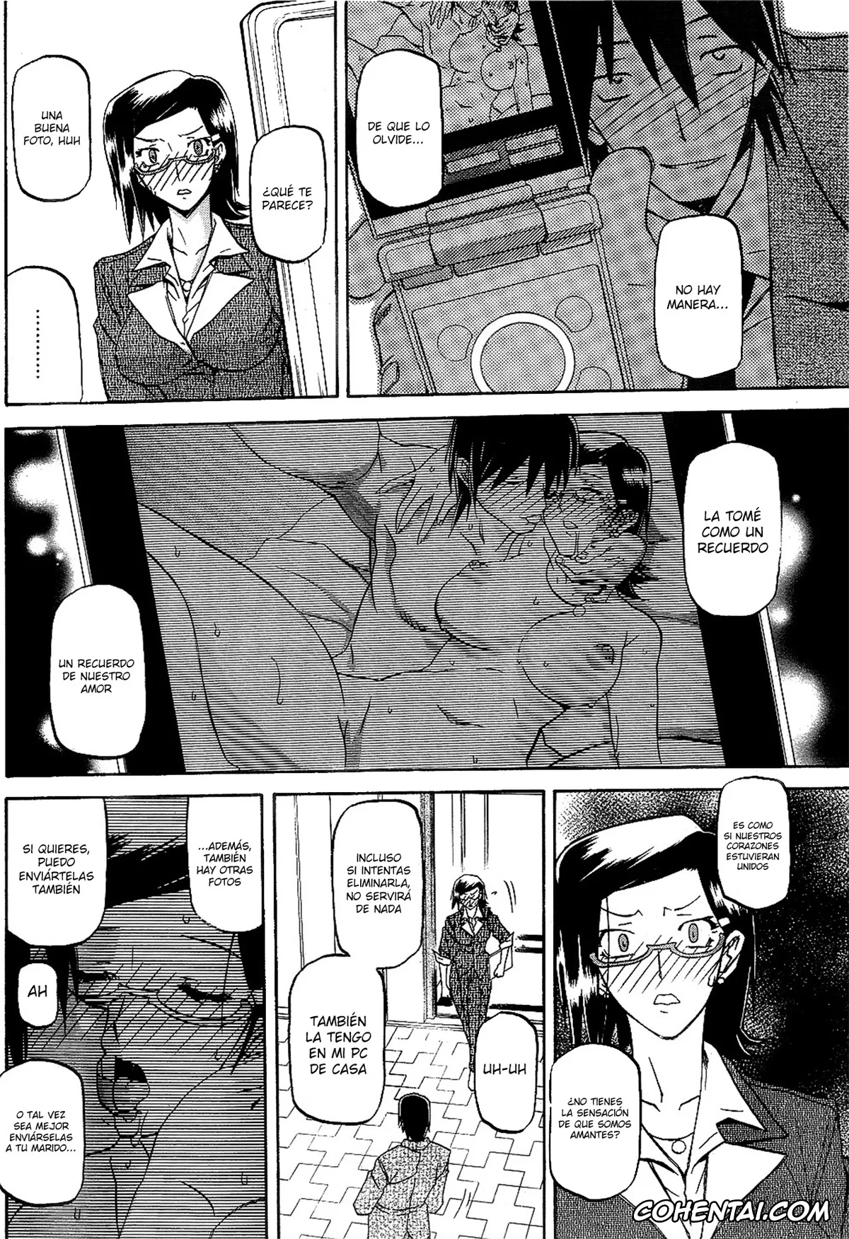 Manga hentai, Fuyu no Ajisai, pagina 30
