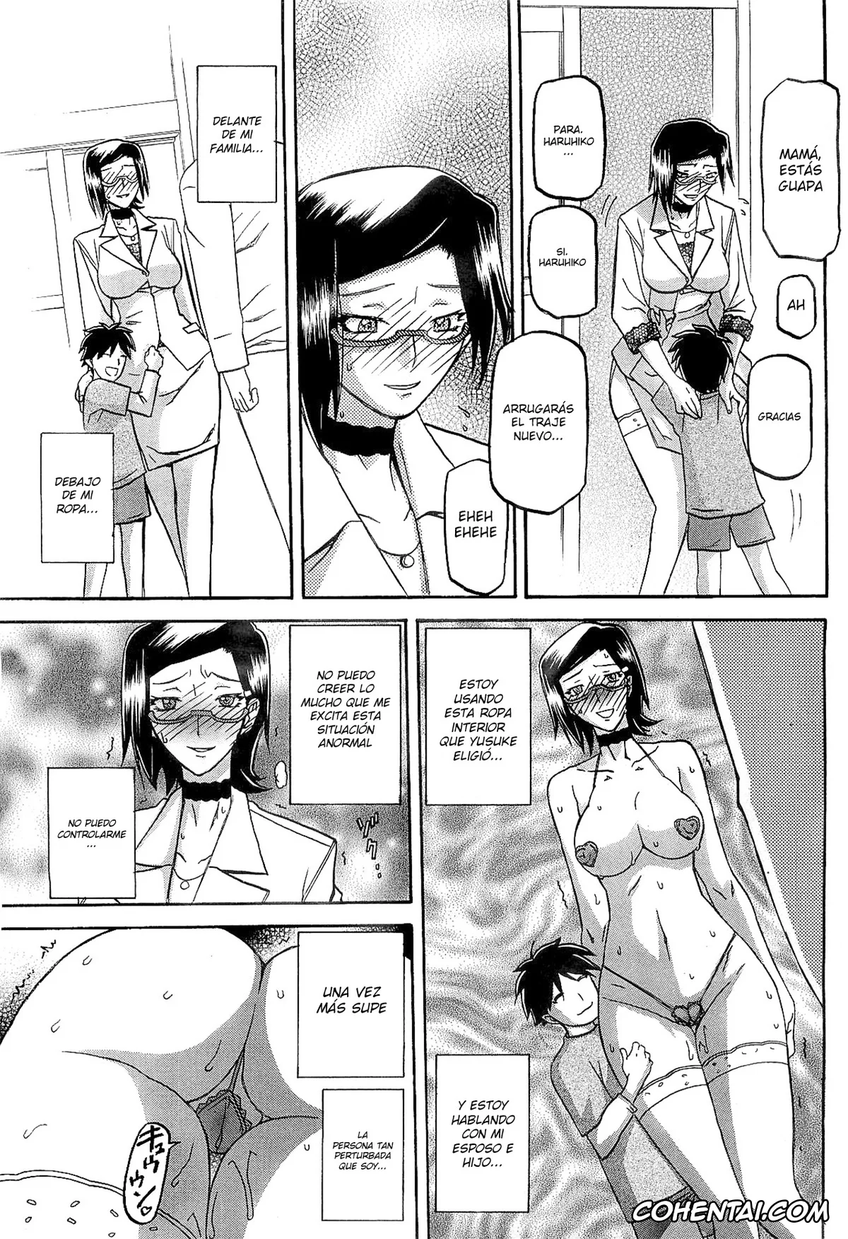 Manga hentai, Fuyu no Ajisai, pagina 57