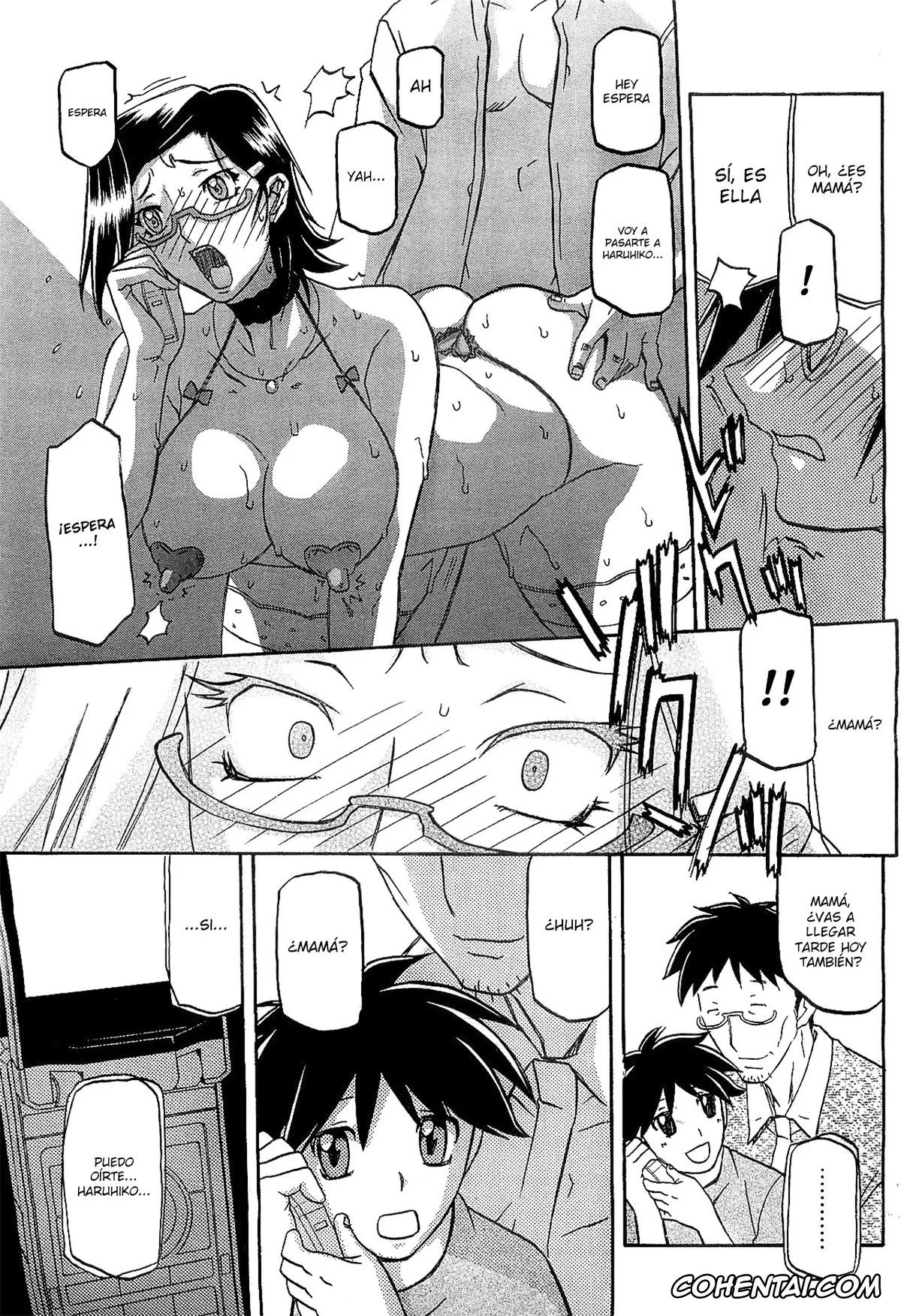 Manga hentai, Fuyu no Ajisai, pagina 63