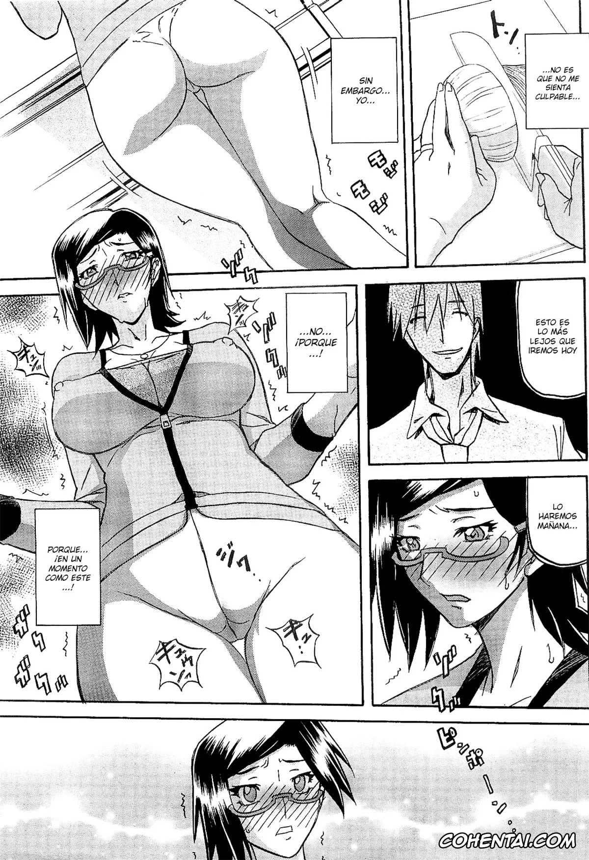 Manga hentai, Fuyu no Ajisai, pagina 75