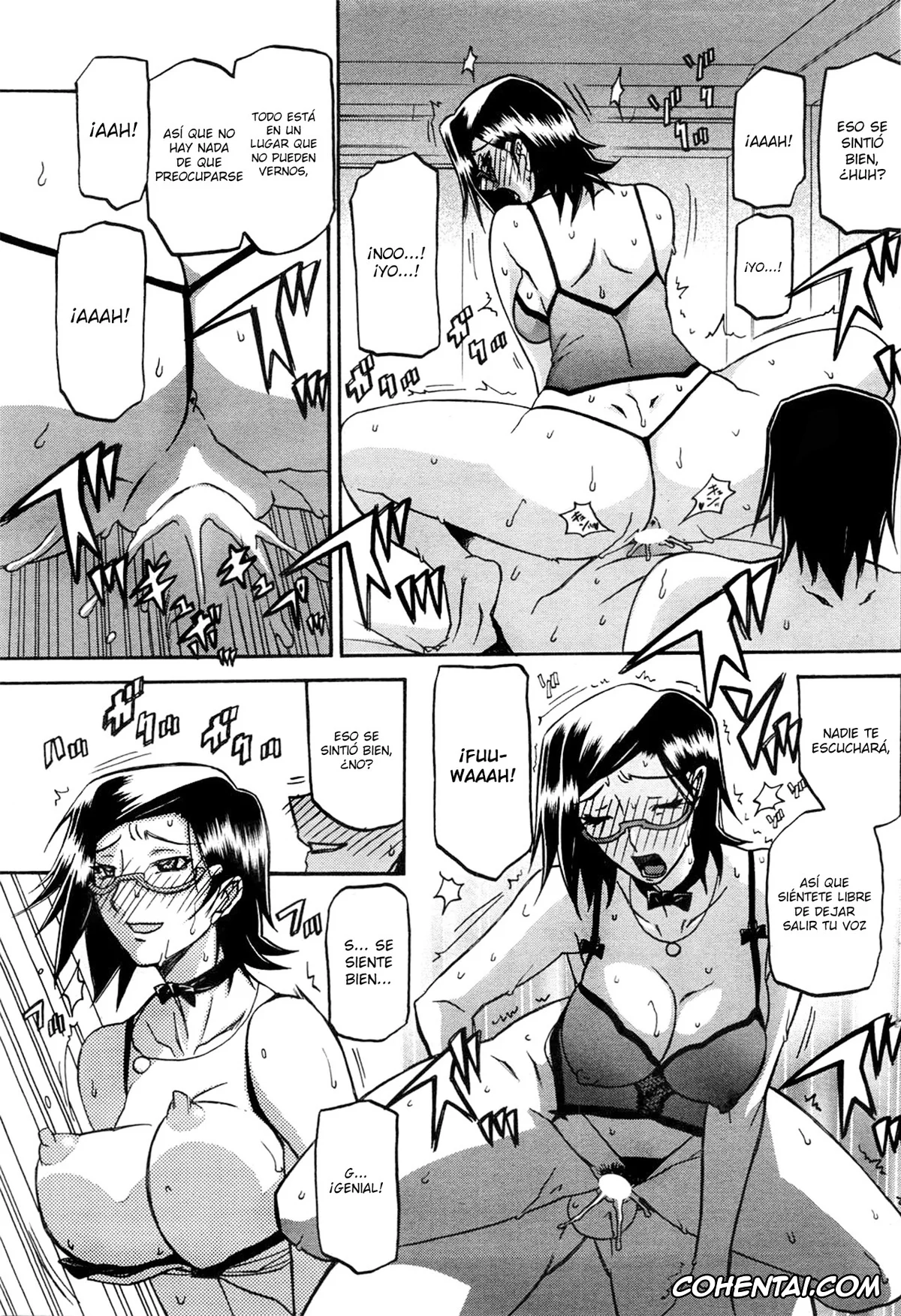 Manga hentai, Fuyu no Ajisai, pagina 99