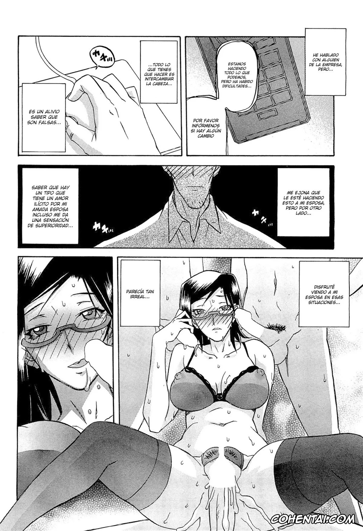 Manga porno, Fuyu no Ajisai, pagina 116