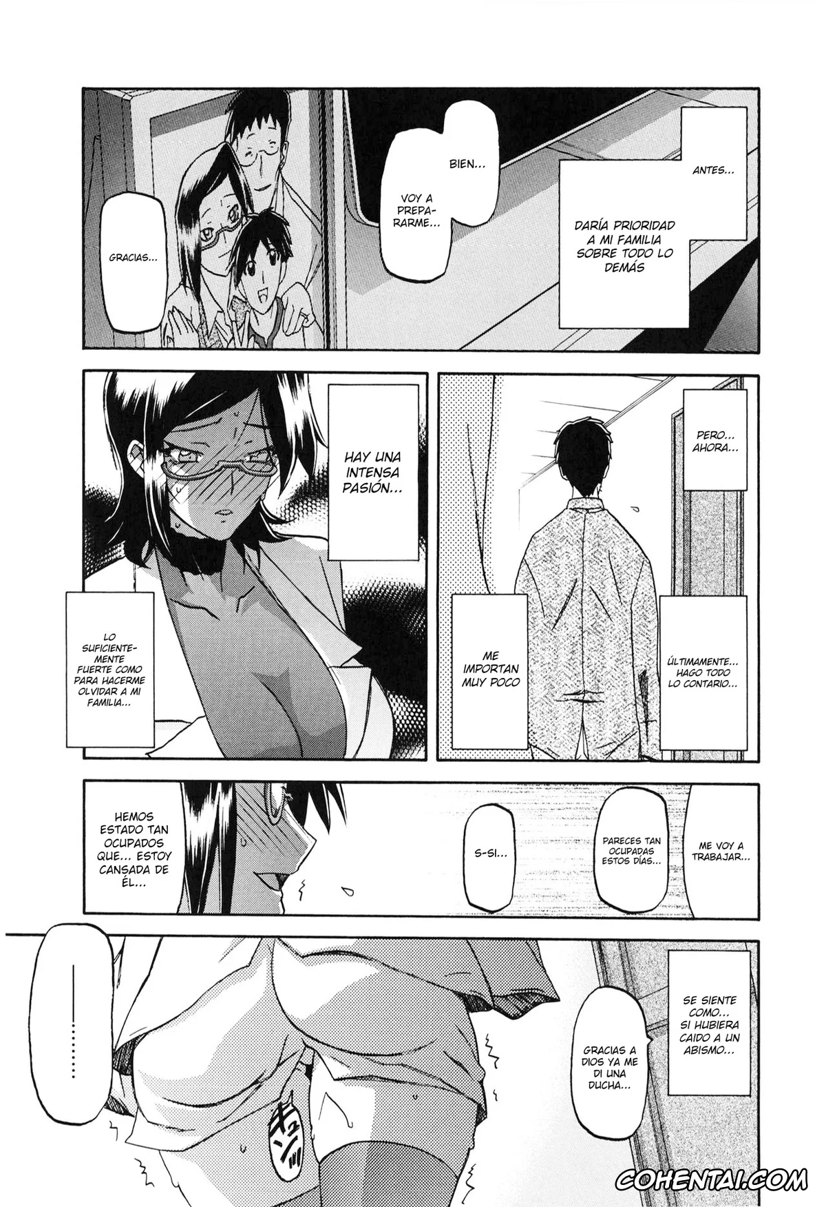 Manga hentai, Fuyu no Ajisai, pagina 135