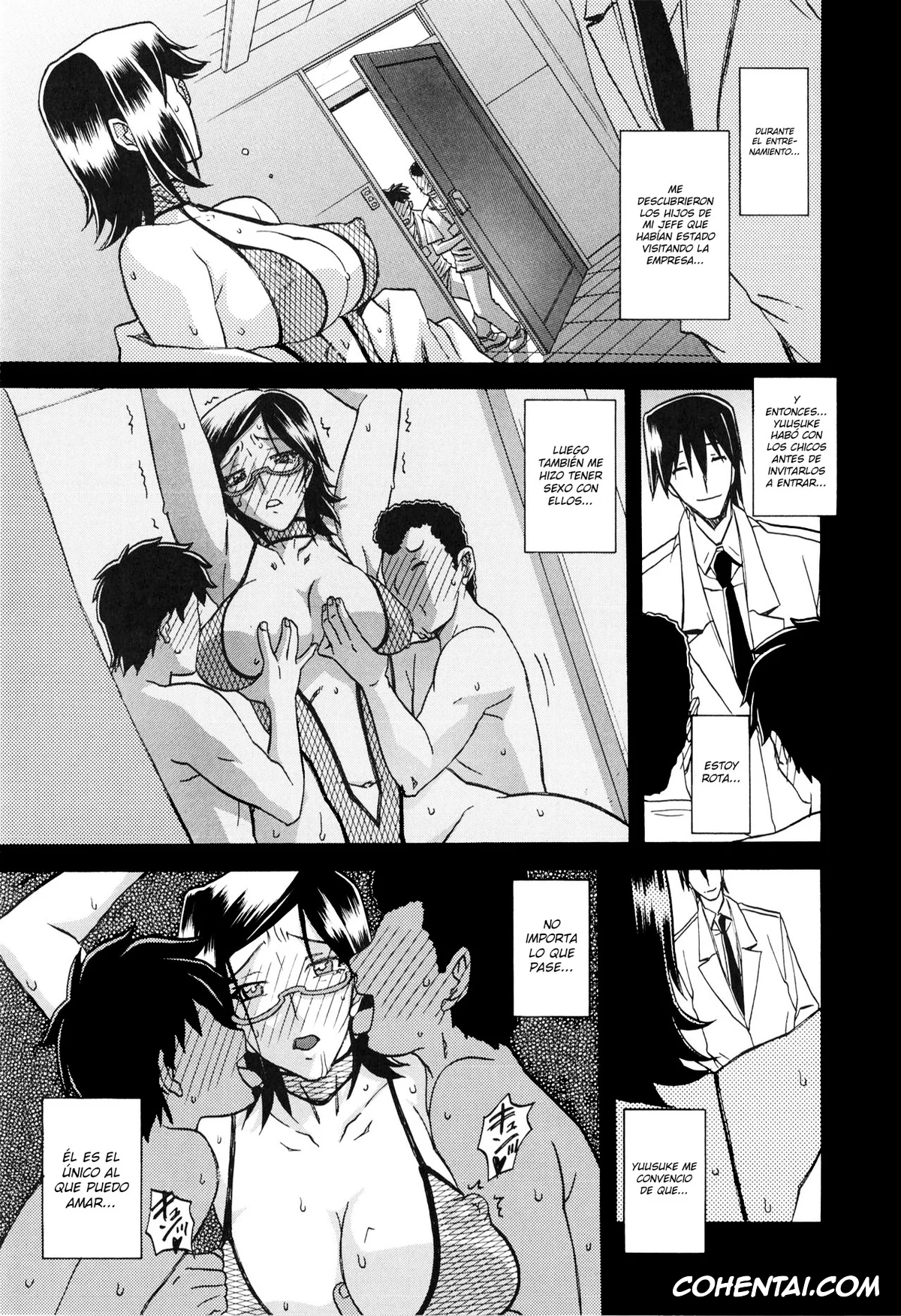Manga porno, Fuyu no Ajisai, pagina 137