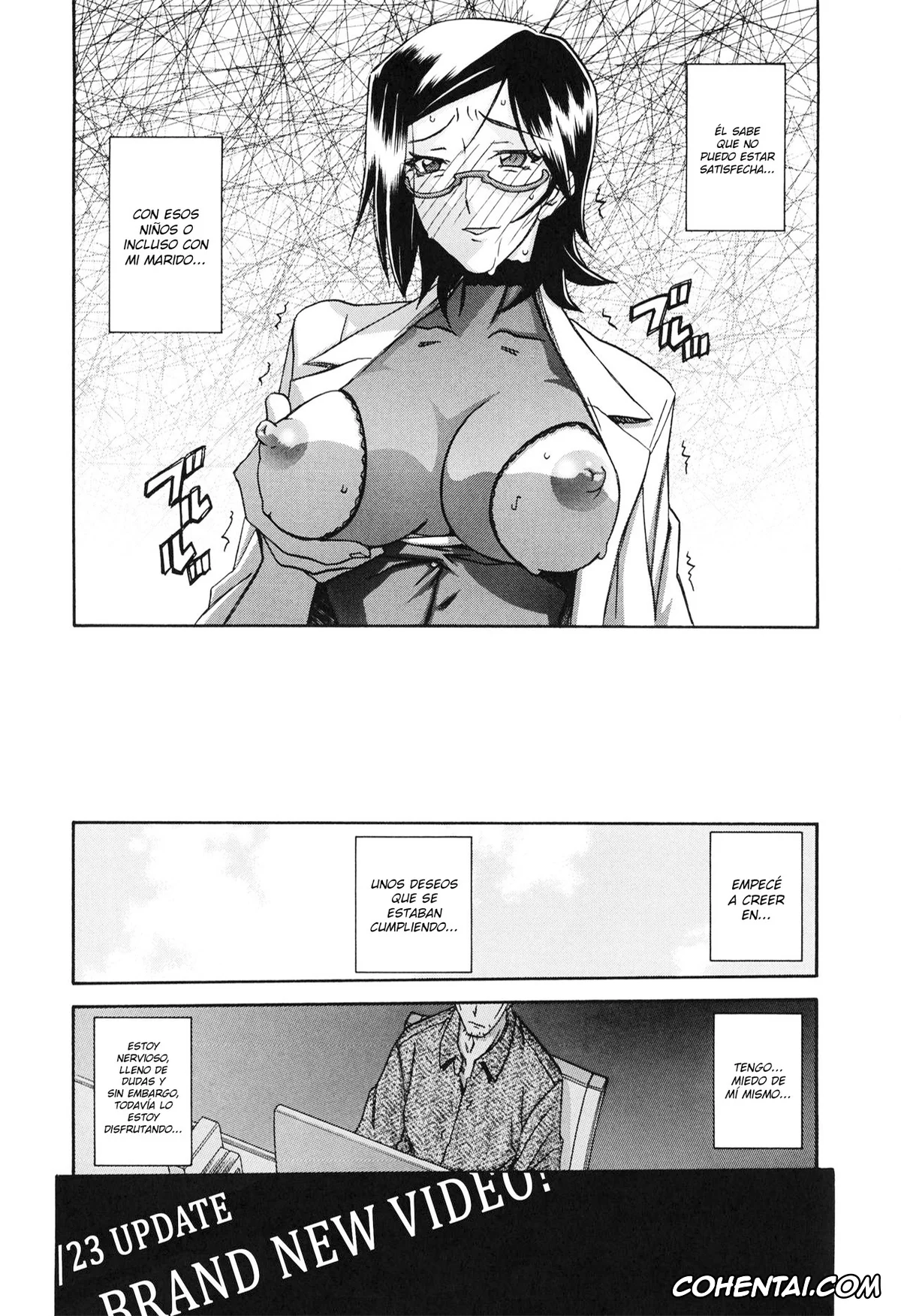 Manga hentai, Fuyu no Ajisai, pagina 138
