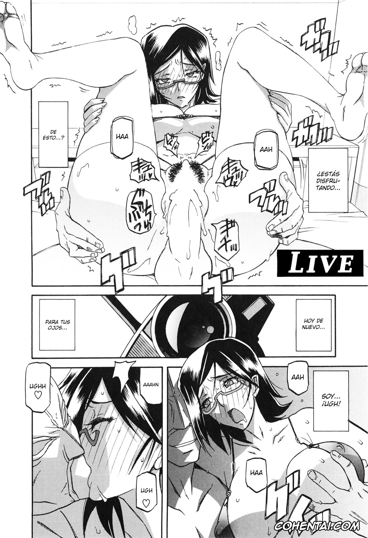 Manga hentai, Fuyu no Ajisai, pagina 144