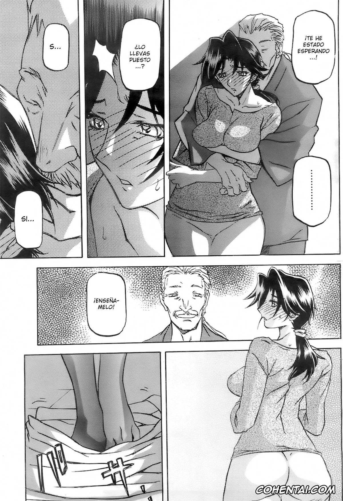 Manga porno, Fuyu no Ajisai, pagina 155