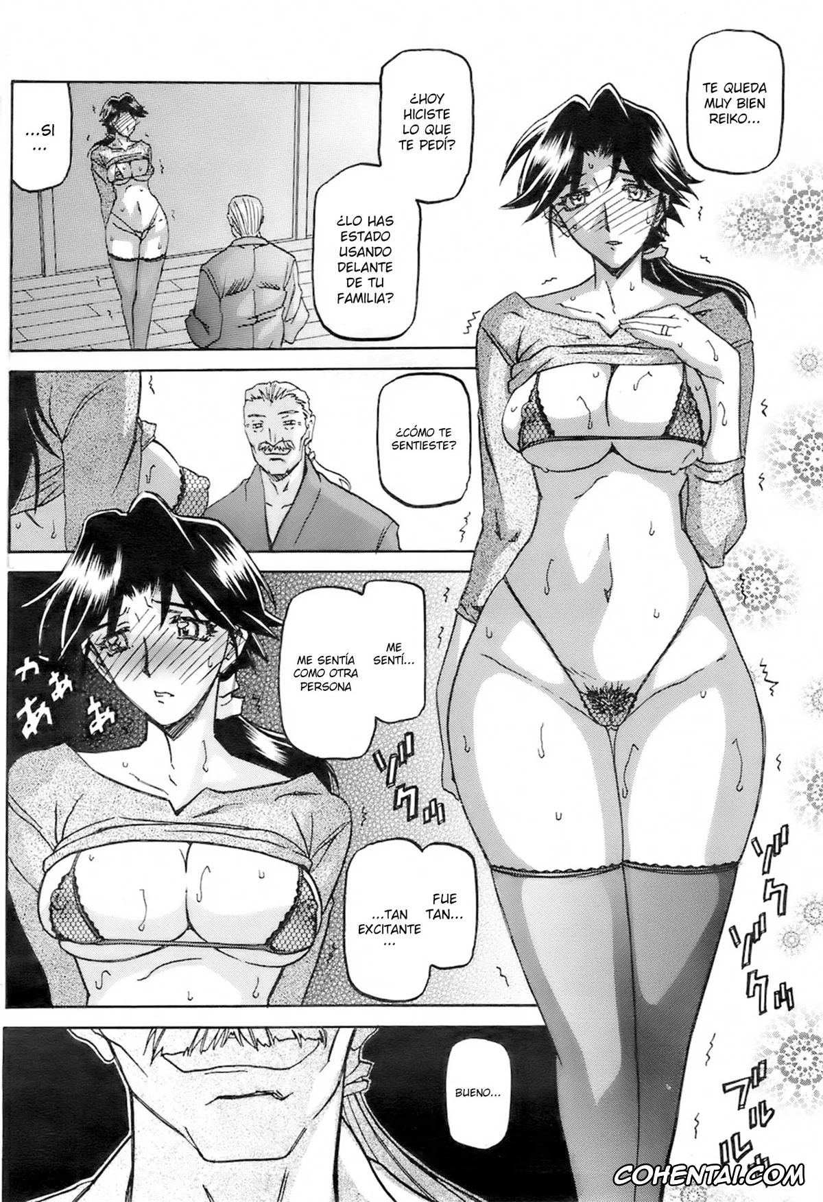 Manga hentai, Fuyu no Ajisai, pagina 156