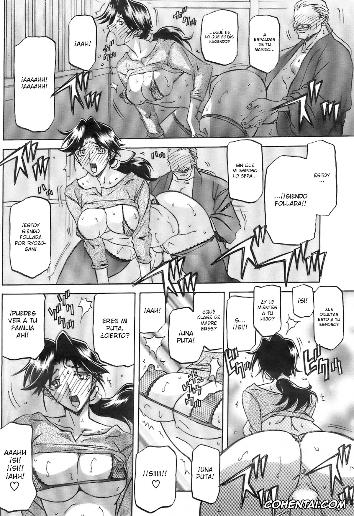 Manga hentai, Fuyu no Ajisai, pagina 162