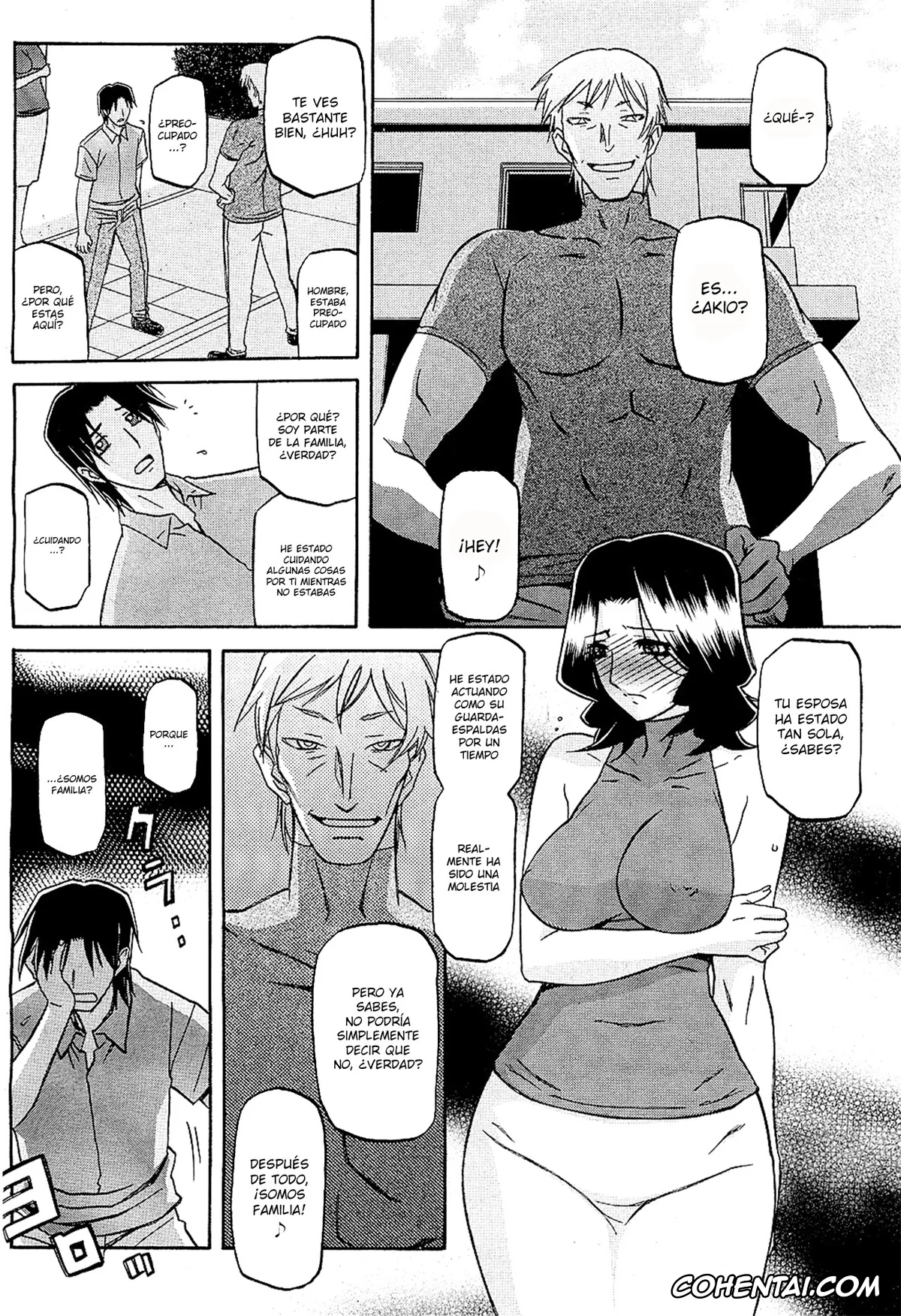 Manga hentai, Fuyu no Ajisai, pagina 192
