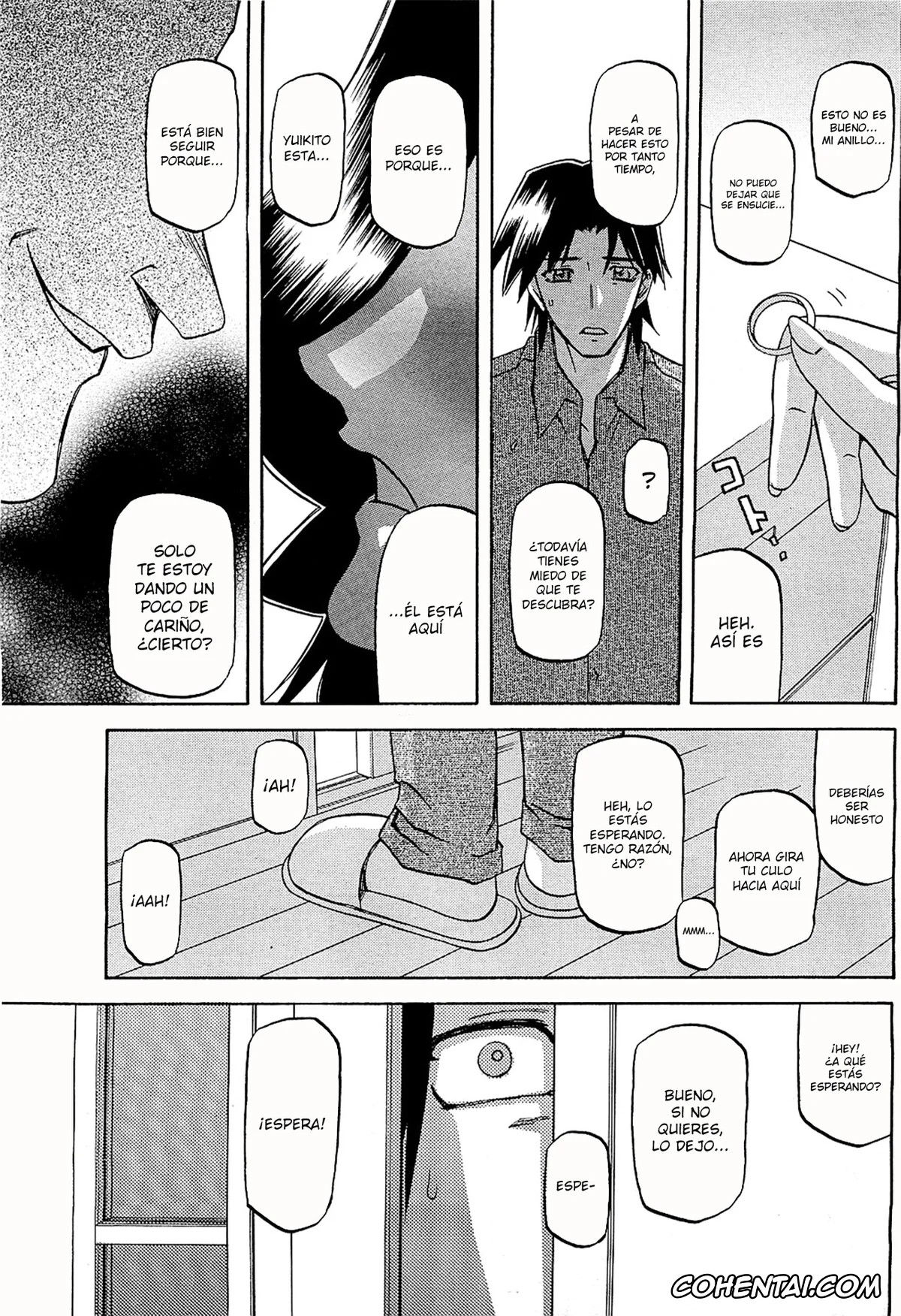 Manga hentai, Fuyu no Ajisai, pagina 201