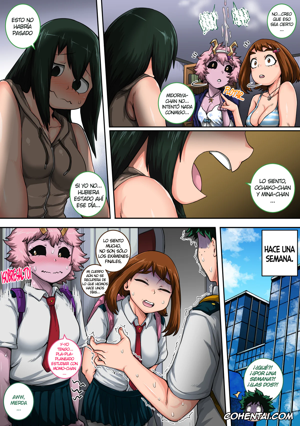My Hero Academia | Boku No Hero Academia porno, Izuku Midoriya porno, Tsuyu Asui porno, Boku no Harem Academia 06 wa: Doubutsu-teki na Kanojo (Boku no Hero Academia), pagina 5