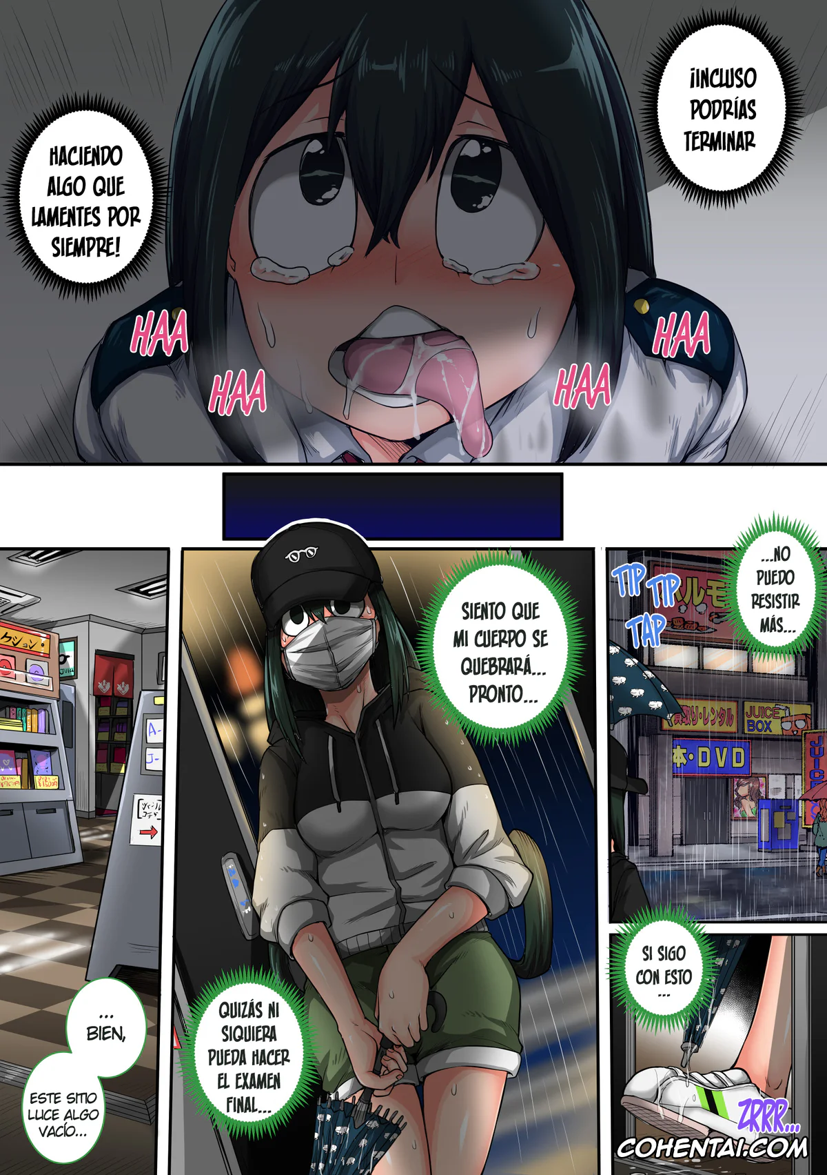 My Hero Academia | Boku No Hero Academia porno, Izuku Midoriya porno, Tsuyu Asui porno, Boku no Harem Academia 06 wa: Doubutsu-teki na Kanojo (Boku no Hero Academia), pagina 11