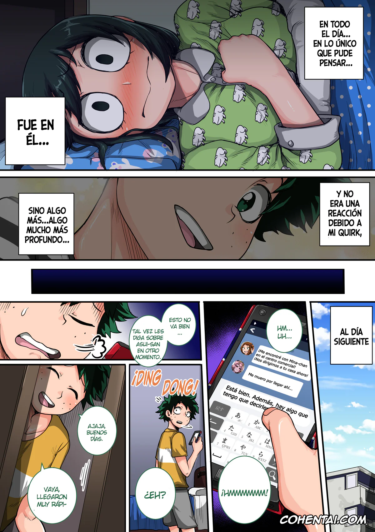 My Hero Academia | Boku No Hero Academia xxx, Izuku Midoriya xxx, Tsuyu Asui xxx, Boku no Harem Academia 06 wa: Doubutsu-teki na Kanojo (Boku no Hero Academia), pagina 67