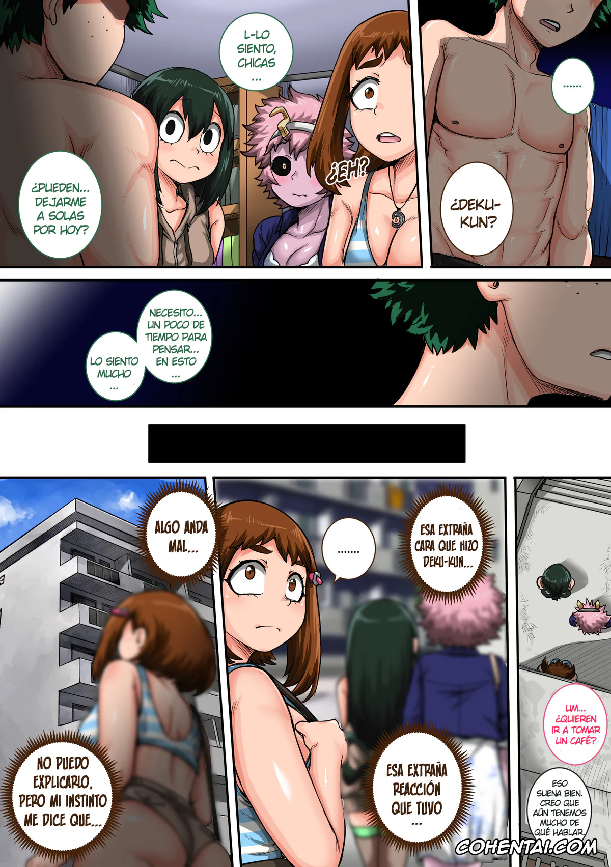 My Hero Academia | Boku No Hero Academia hentai, Izuku Midoriya hentai, Tsuyu Asui hentai, Boku no Harem Academia 06 wa: Doubutsu-teki na Kanojo (Boku no Hero Academia), pagina 78