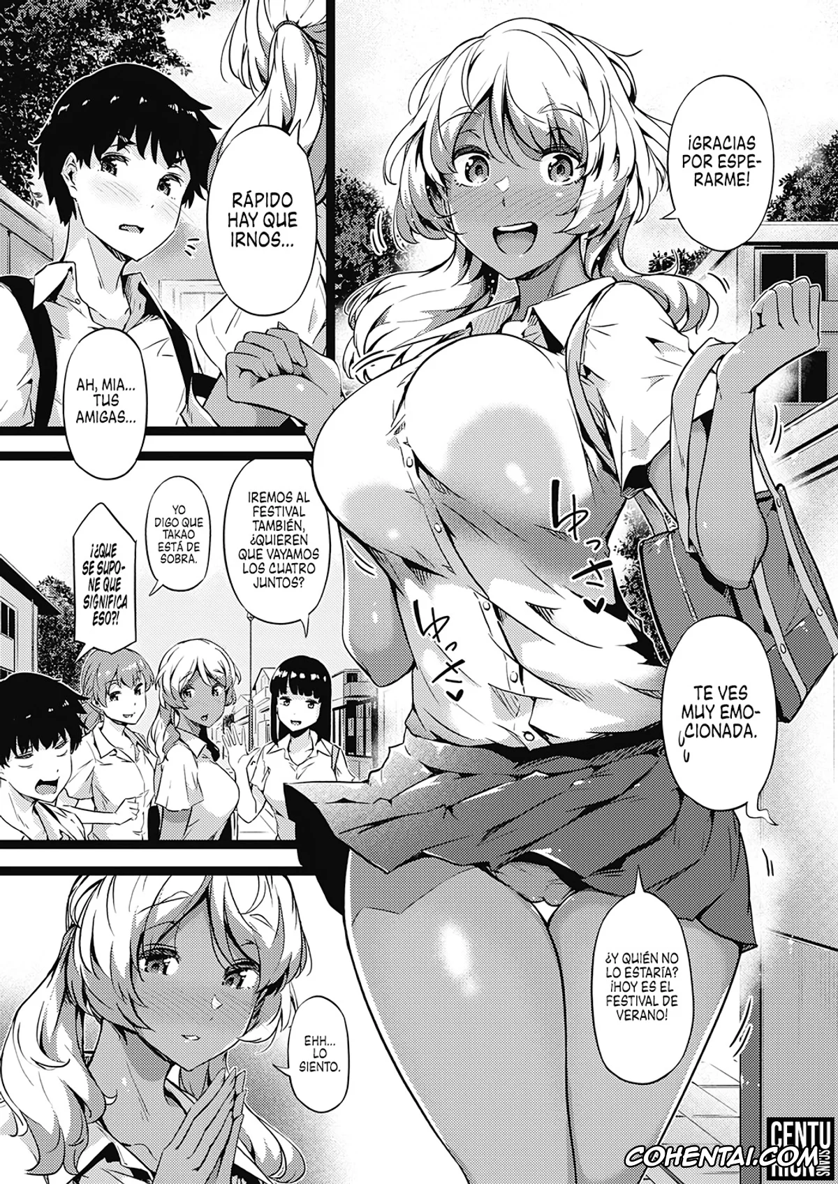 Revistas porno, COMIC ExE porno, Kurumi joucho (COMIC ExE 27), pagina 5