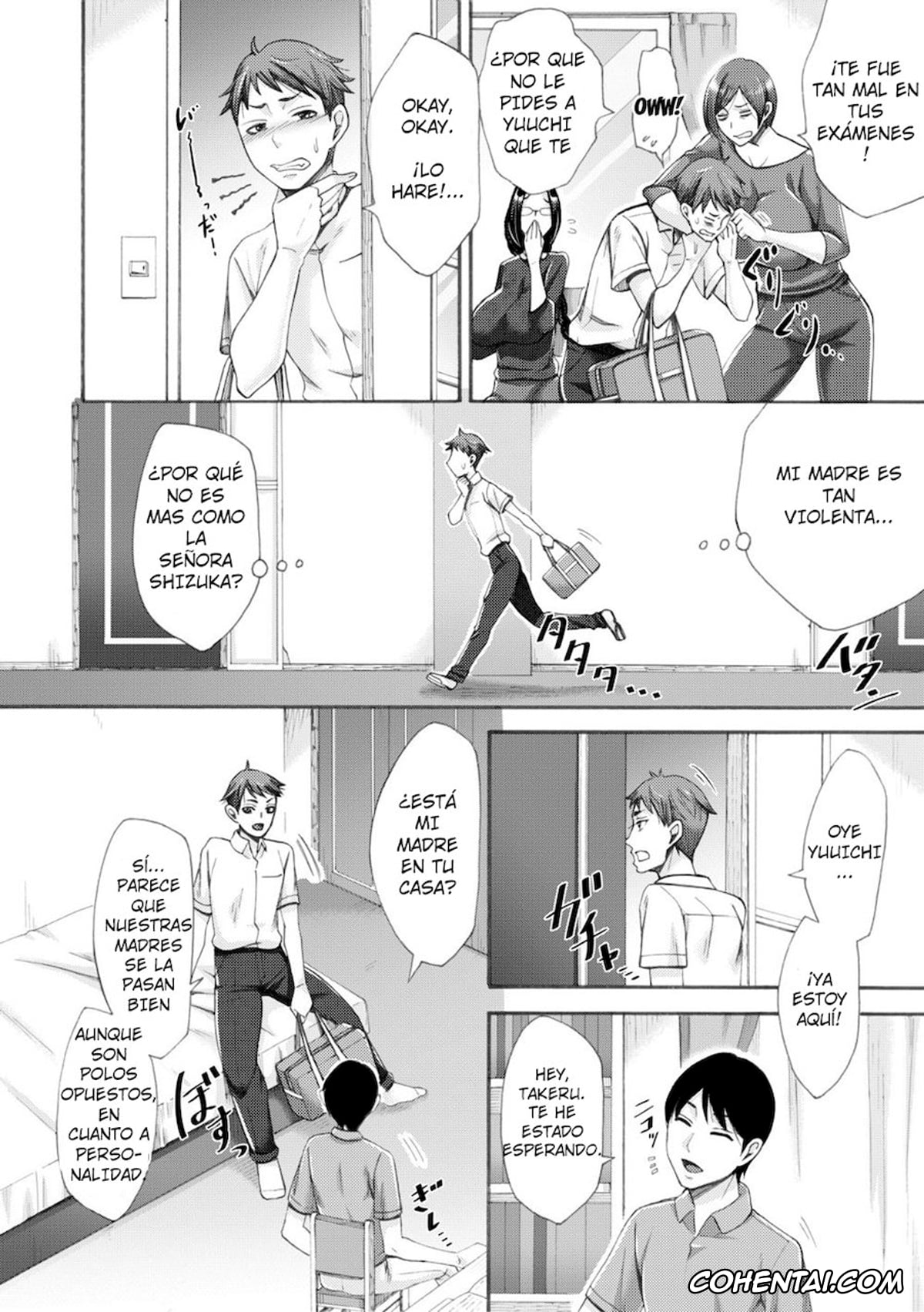 Revistas porno, COMIC Shingeki porno, Tonari no Kirei na Okaa-san (COMIC Shingeki 2019-08), pagina 2