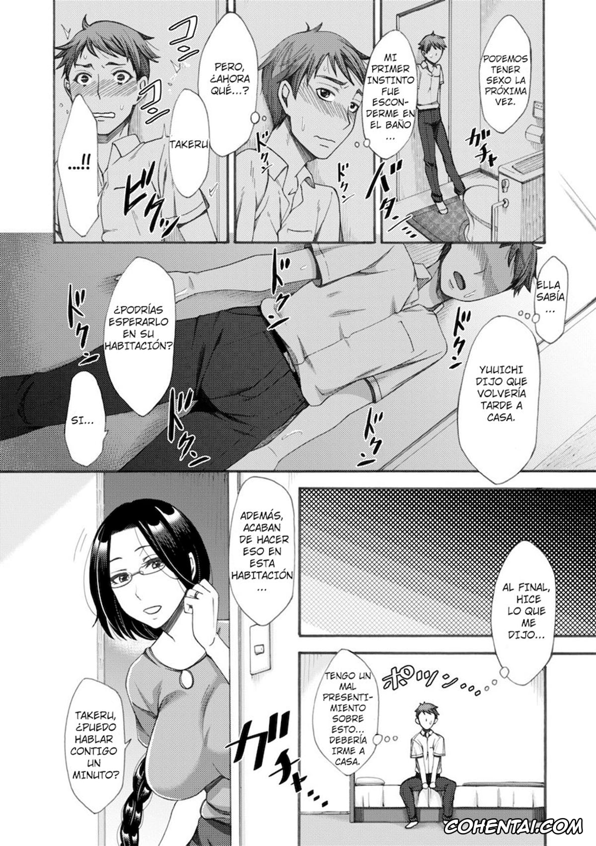 Revistas porno, COMIC Shingeki porno, Tonari no Kirei na Okaa-san (COMIC Shingeki 2019-08), pagina 8