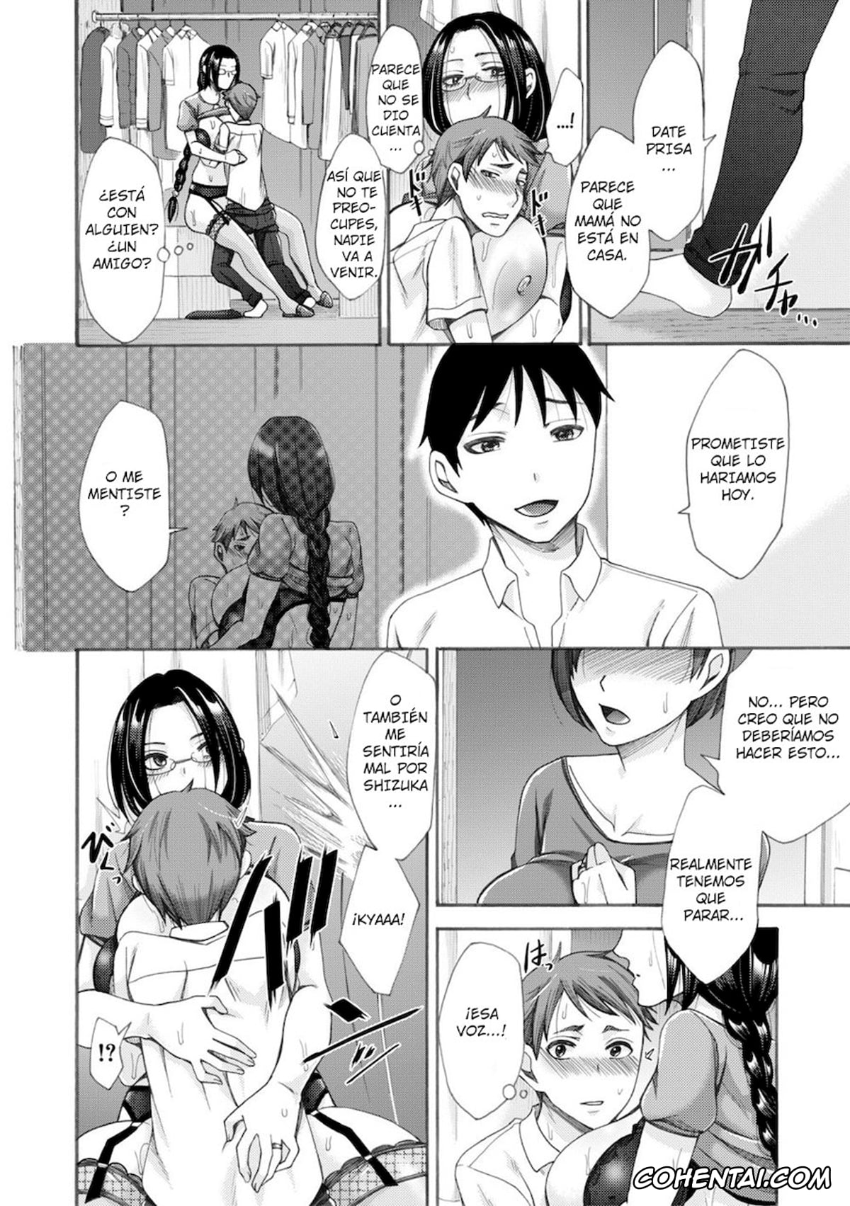 Revistas hentai, COMIC Shingeki hentai, Tonari no Kirei na Okaa-san (COMIC Shingeki 2019-08), pagina 24