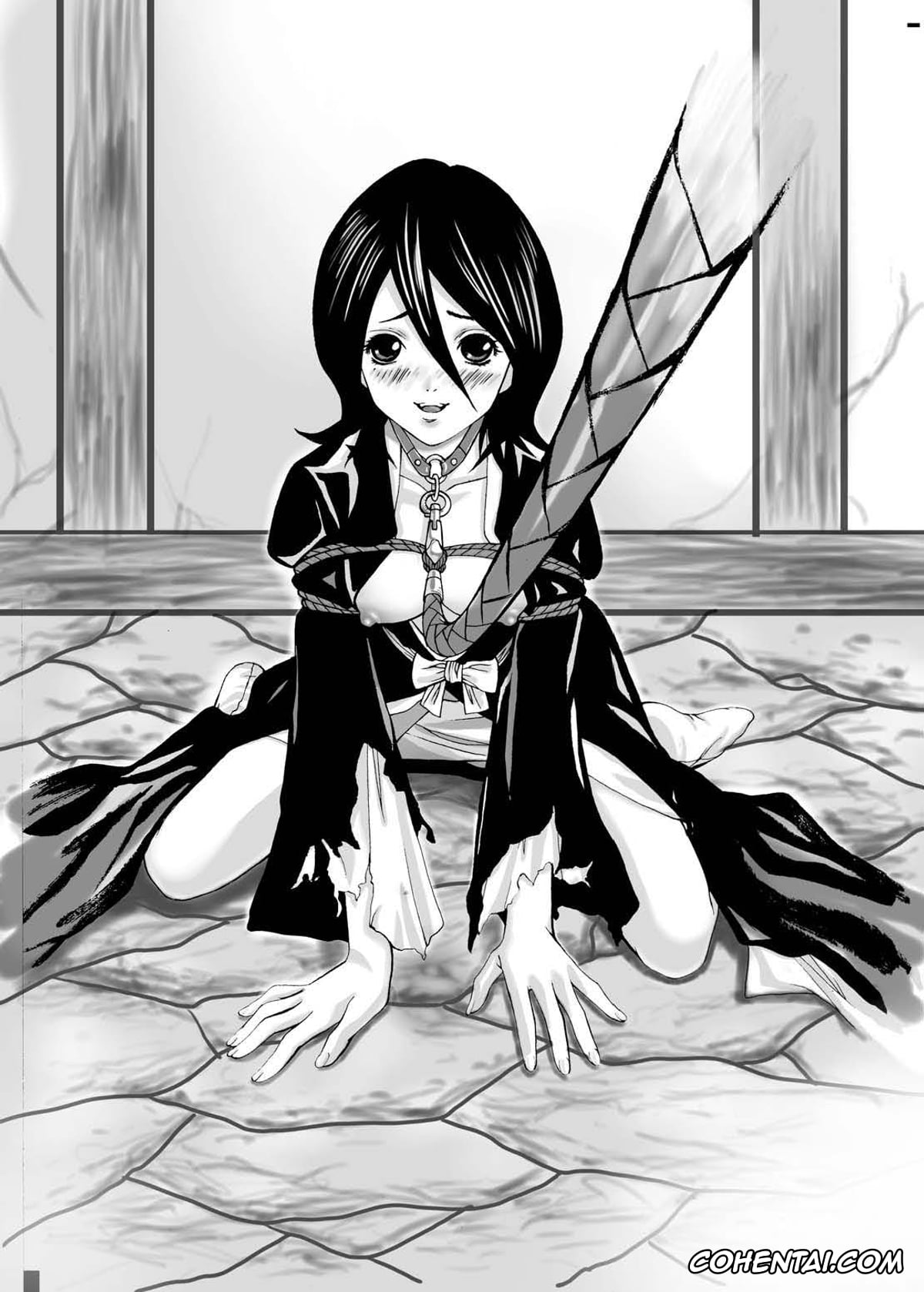 Bleach hentai, Rukia Kuchiki hentai, Soi Fon hentai, Yoruichi Shihoin hentai, Anjoku Houkan (BLEACH), pagina 3