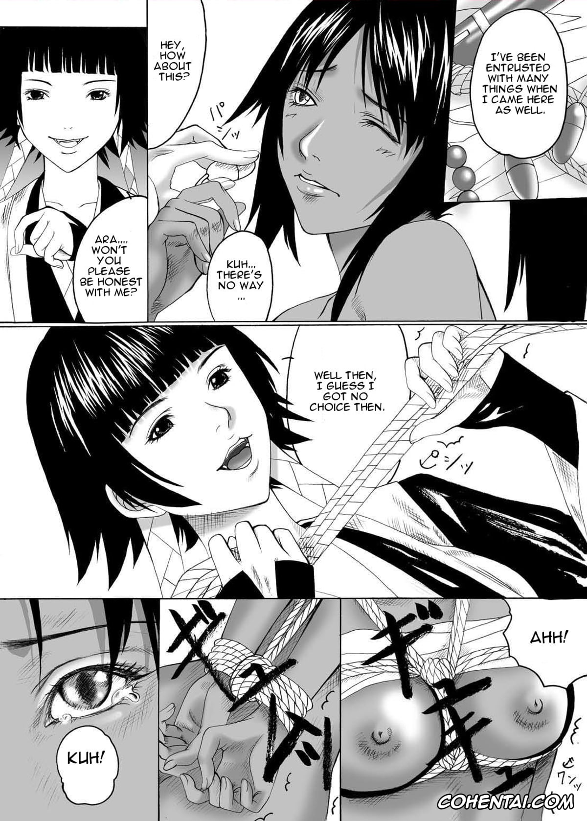 Bleach porno, Rukia Kuchiki porno, Soi Fon porno, Yoruichi Shihoin porno, Anjoku Houkan (BLEACH), pagina 14