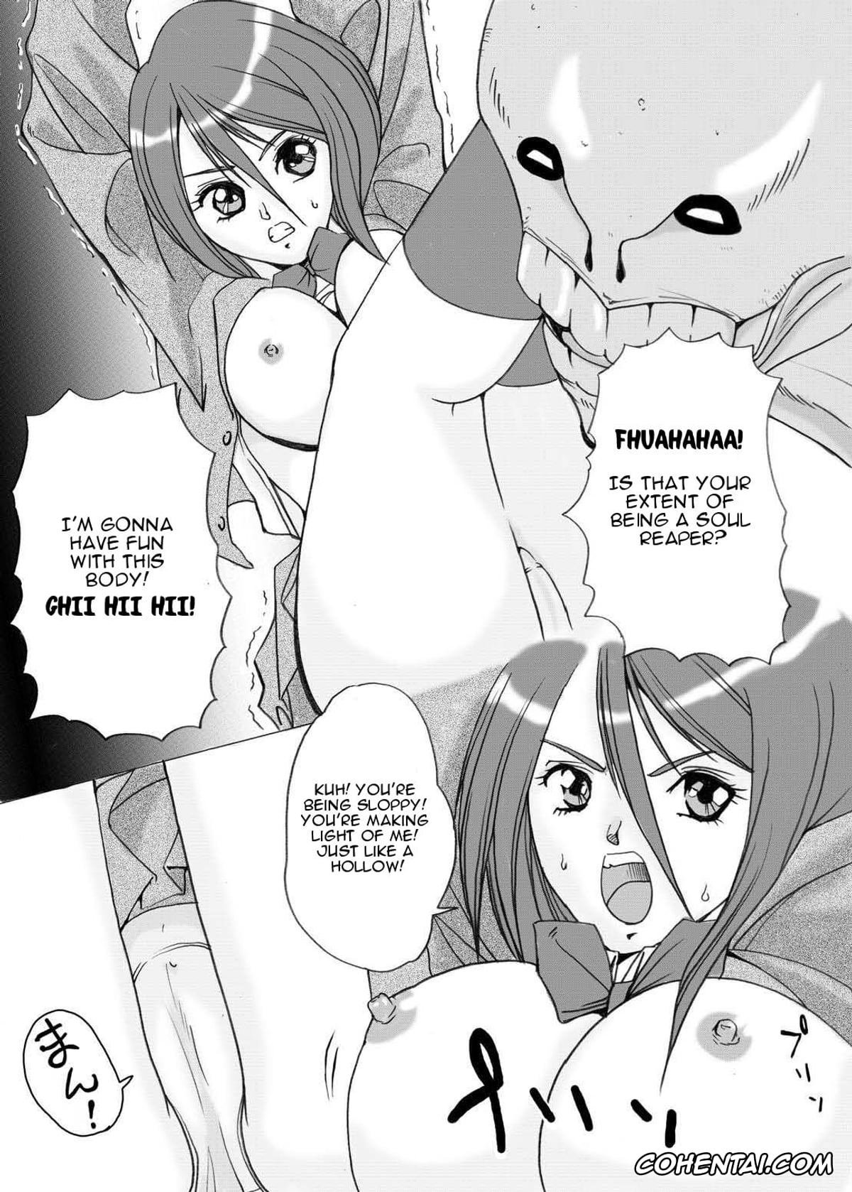 Bleach hentai, Rukia Kuchiki hentai, Soi Fon hentai, Yoruichi Shihoin hentai, Anjoku Houkan (BLEACH), pagina 36
