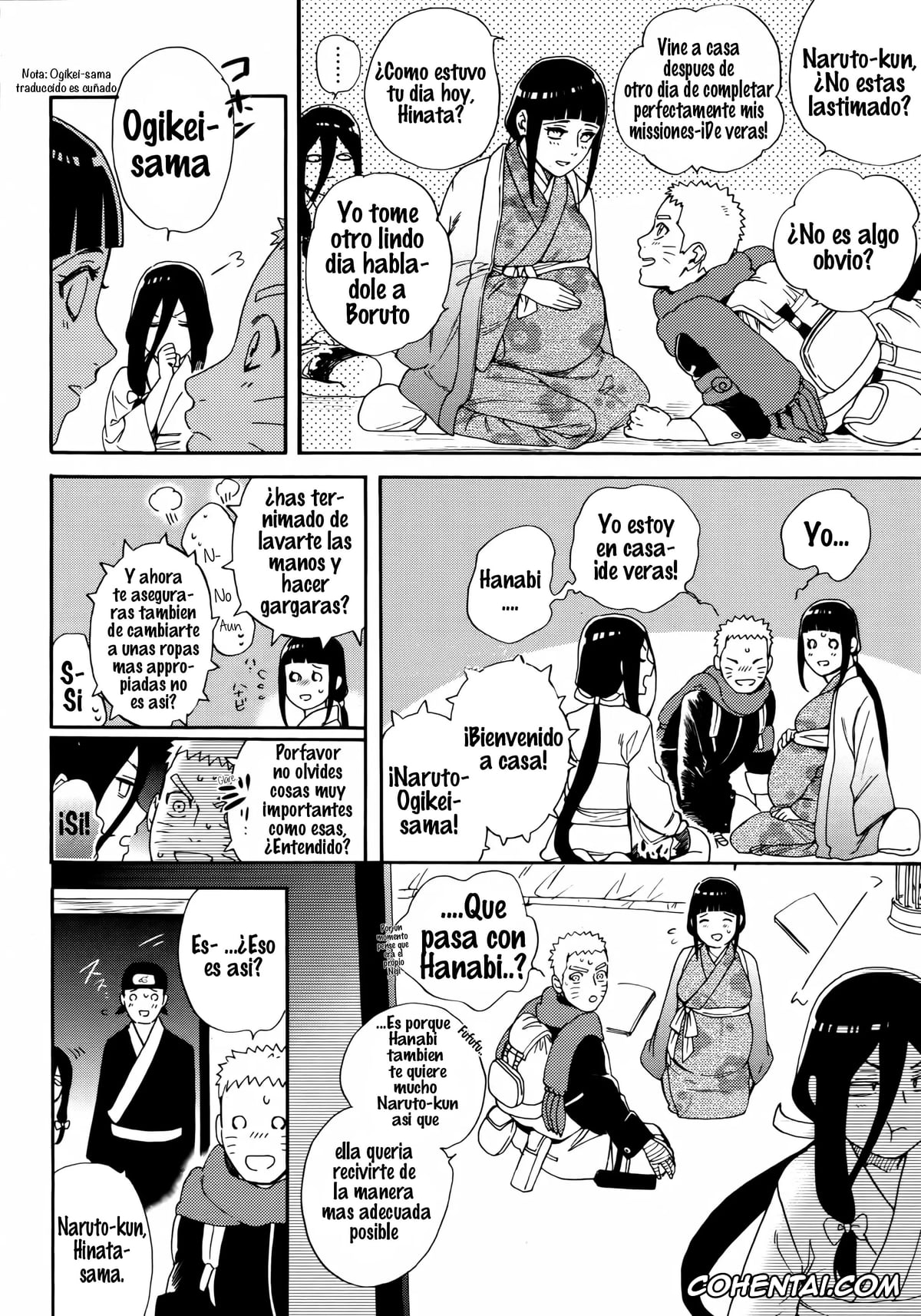 NARUTO xxx, Hinata Hyuga xxx, Naruto Uzumaki xxx, Maternity May Club (Naruto), pagina 7