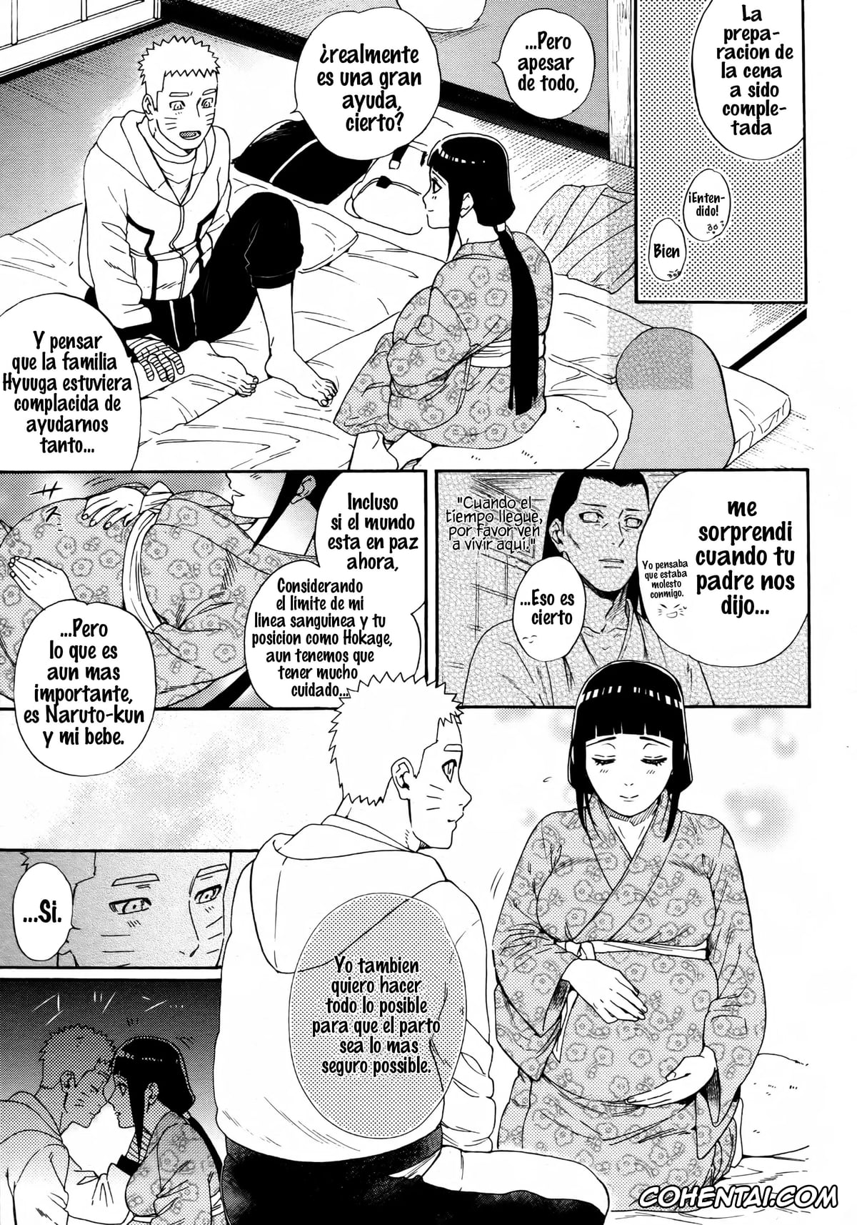 NARUTO porno, Hinata Hyuga porno, Naruto Uzumaki porno, Maternity May Club (Naruto), pagina 8