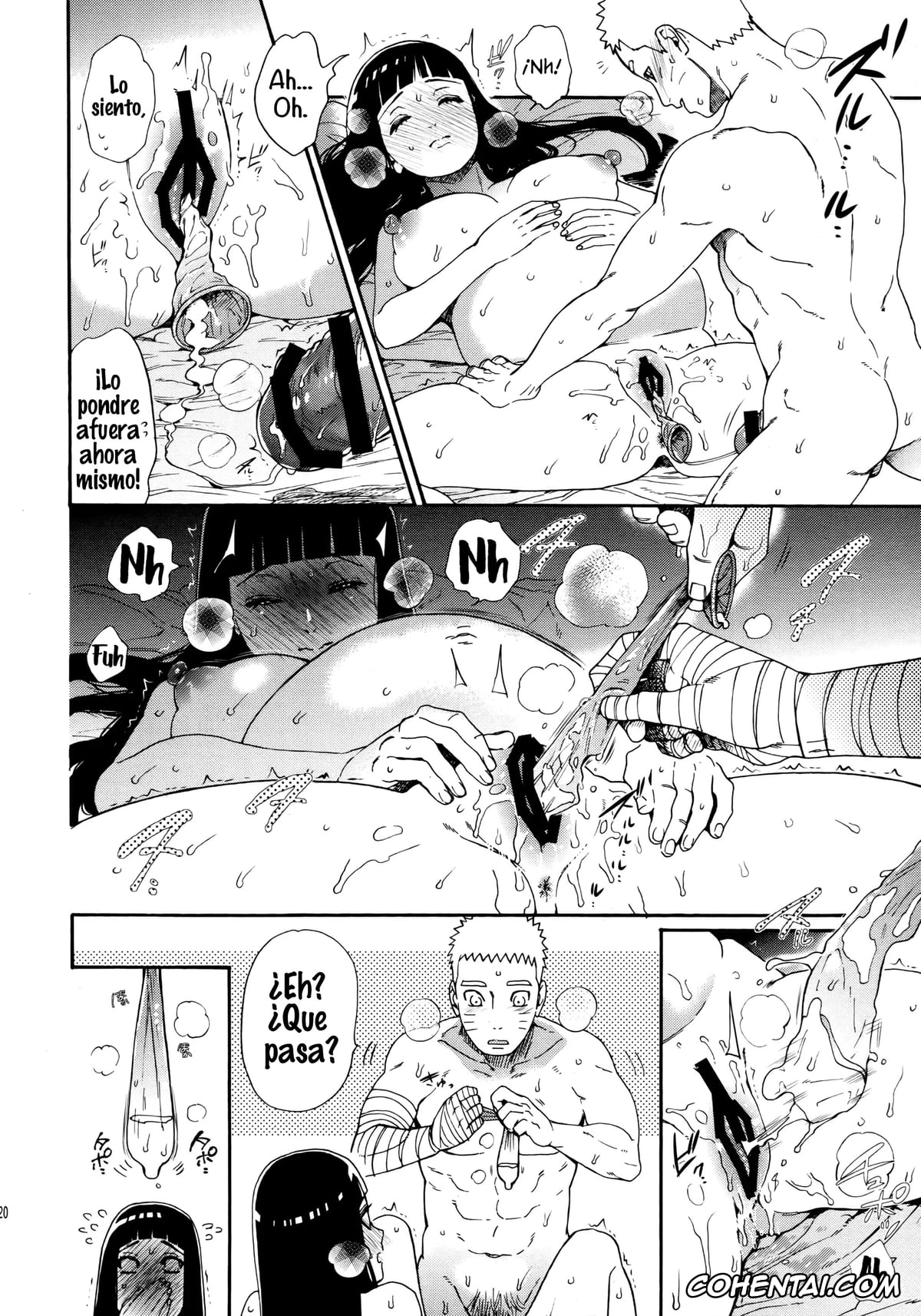 NARUTO hentai, Hinata Hyuga hentai, Naruto Uzumaki hentai, Maternity May Club (Naruto), pagina 21