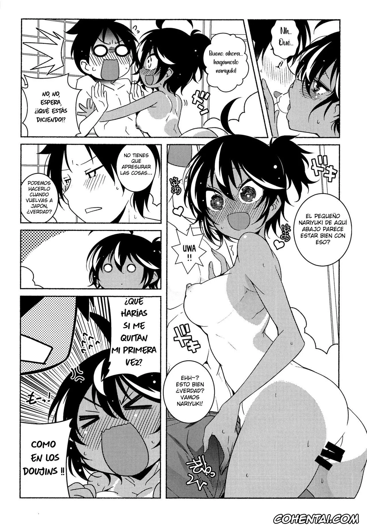 Bokutachi wa Benkyou ga Dekinai xxx, Nariyuki Yuiga xxx, Uruka Takemoto xxx, Bousou Otome side Kuro (Bokutachi wa Benkyou ga Dekinai), pagina 4