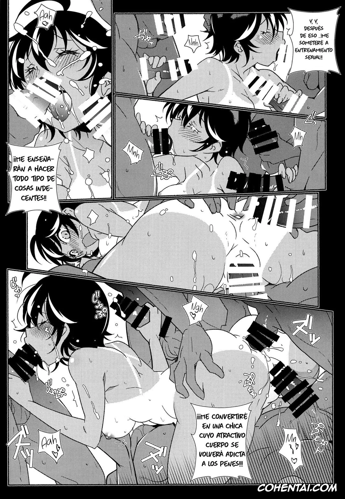 Bokutachi wa Benkyou ga Dekinai hentai, Nariyuki Yuiga hentai, Uruka Takemoto hentai, Bousou Otome side Kuro (Bokutachi wa Benkyou ga Dekinai), pagina 6