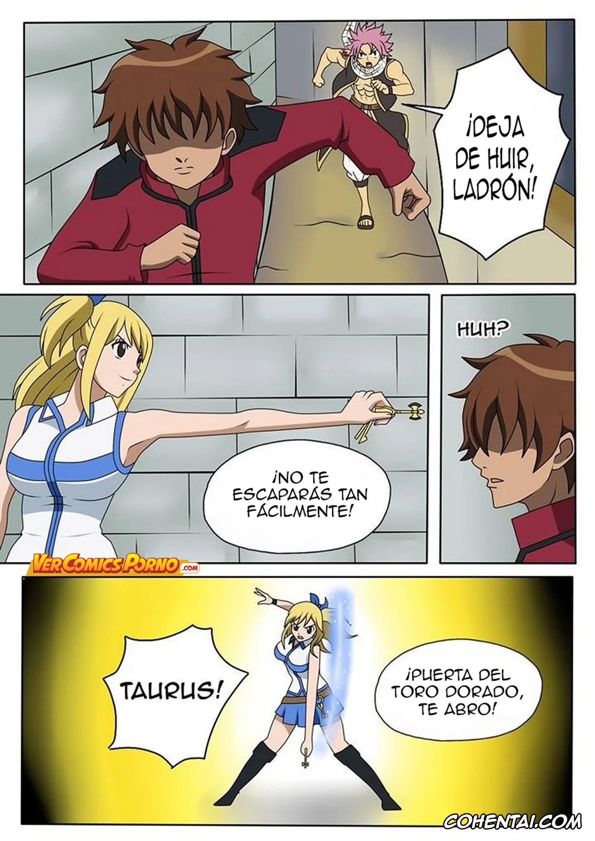 Fairy Tail porno, Lucy Heartfilia porno, Fairy Hunting (Fairy Tail), pagina 2