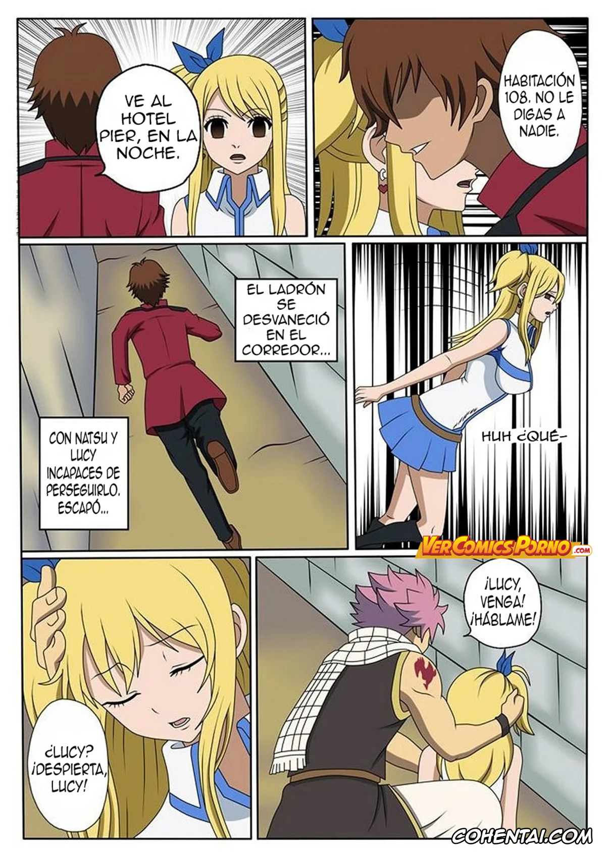 Fairy Tail xxx, Lucy Heartfilia xxx, Fairy Hunting (Fairy Tail), pagina 4