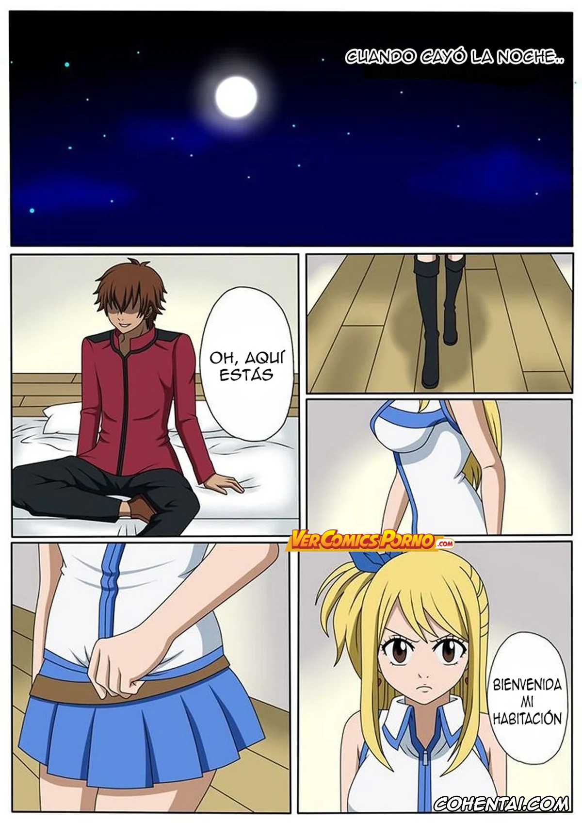 Fairy Tail porno, Lucy Heartfilia porno, Fairy Hunting (Fairy Tail), pagina 5
