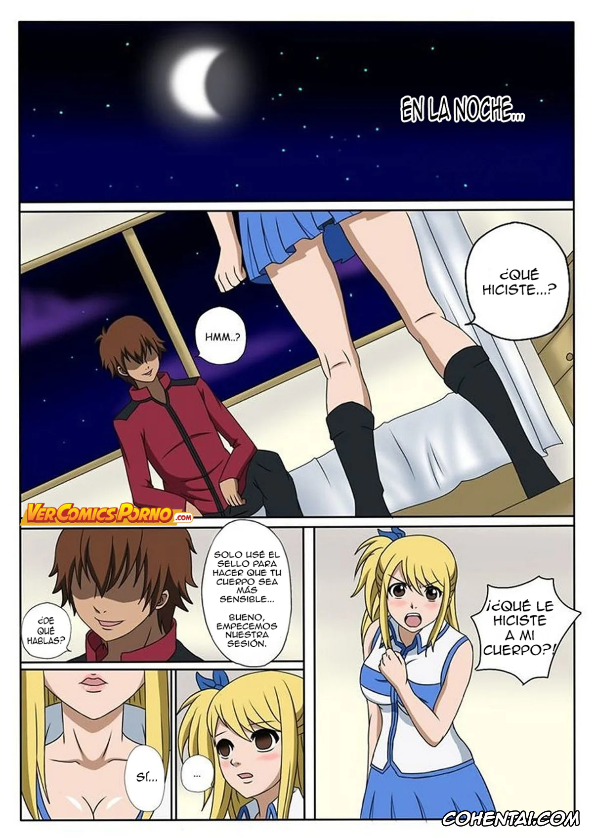 Fairy Tail porno, Lucy Heartfilia porno, Fairy Hunting (Fairy Tail), pagina 11