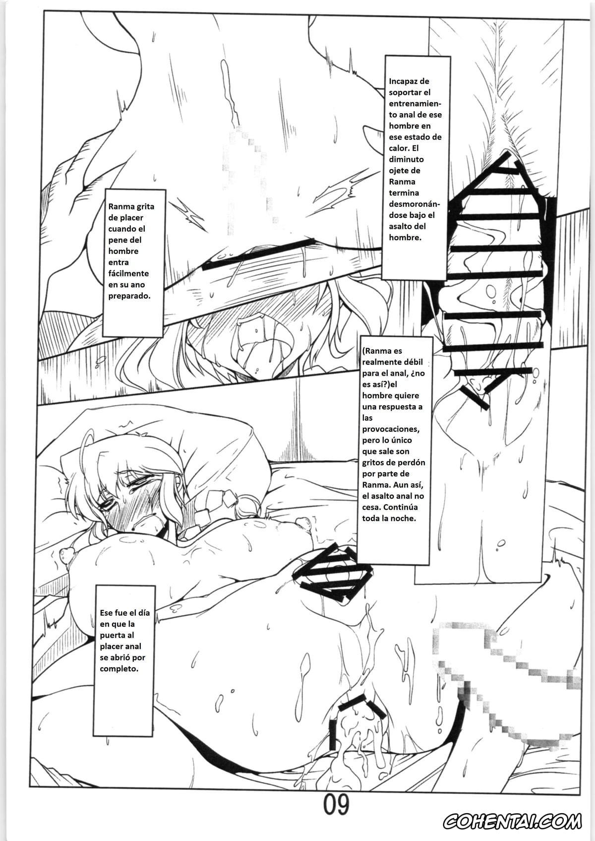 Ranma 1/2 porno, Ranma Saotome porno, Ranma to Oji-san (Ranma 1/2), pagina 8